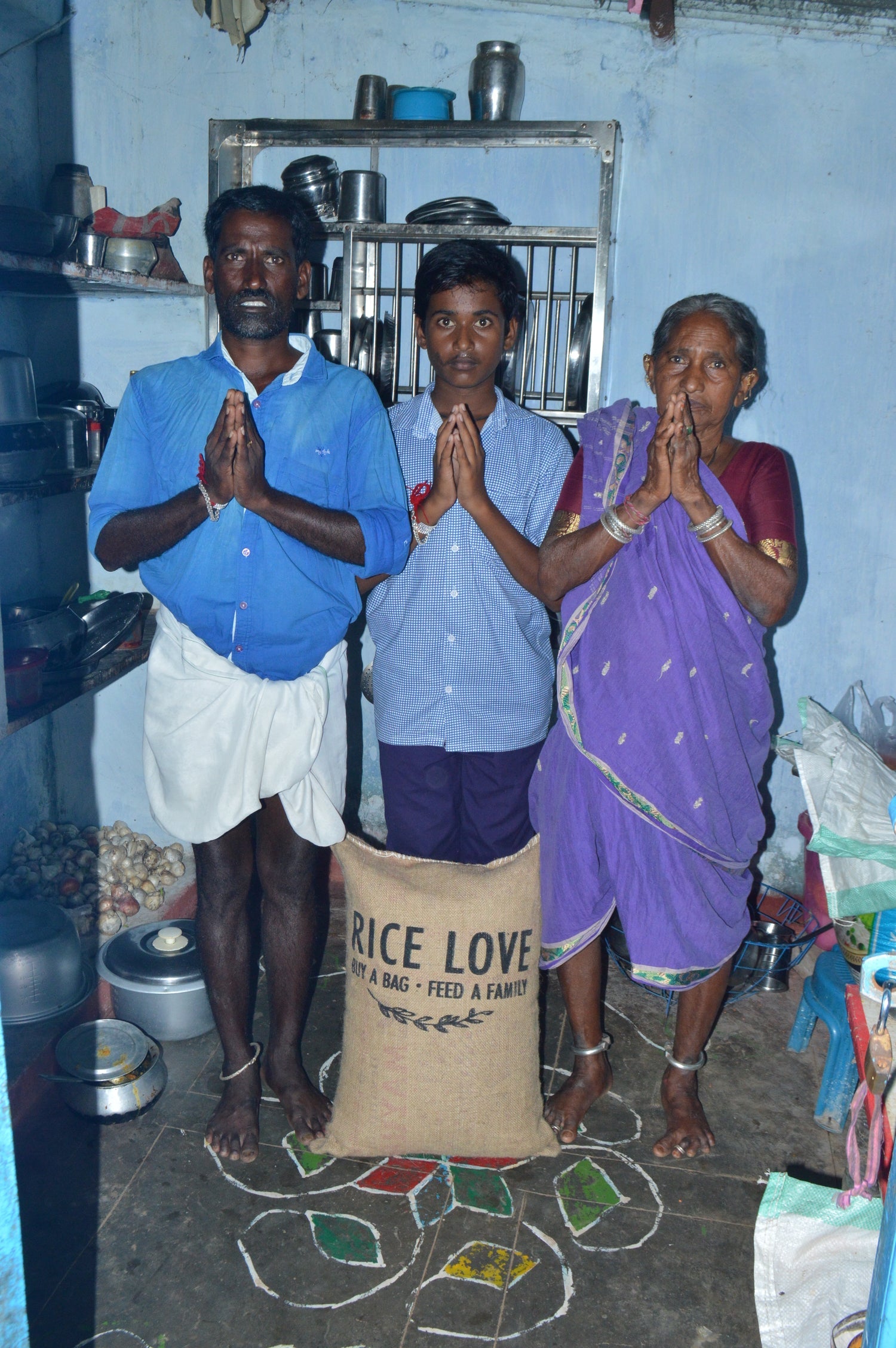 Bonkuri Laxmamma Family #1401 - Rice Love