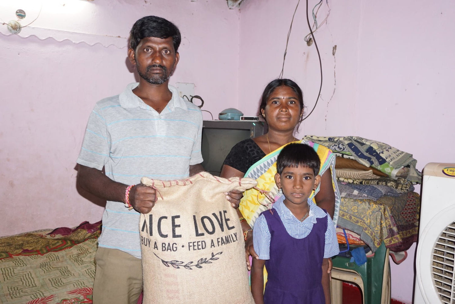 Borra Ramesh Family #1047 - Rice Love