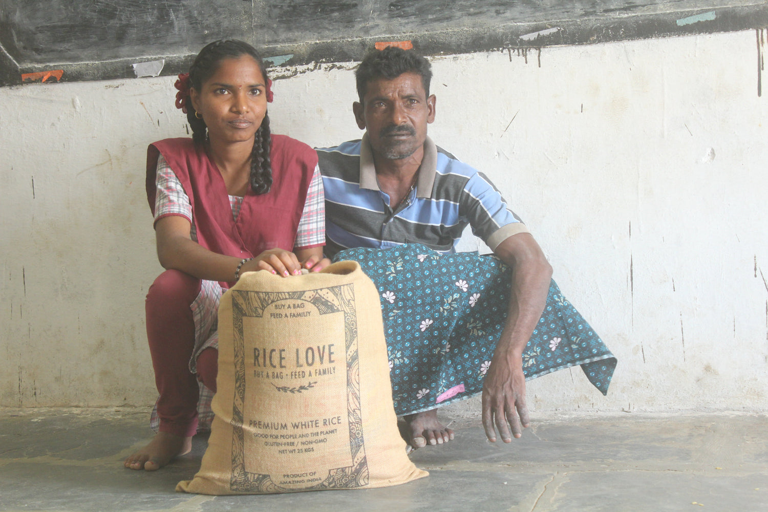 Botla Anusha Family #3013 - Rice Love