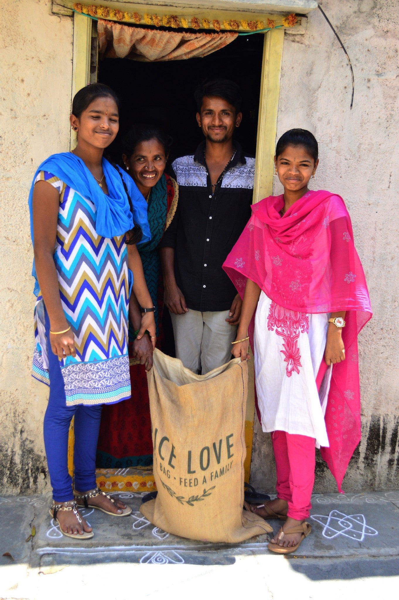 Chakrala Family #00139 - Rice Love