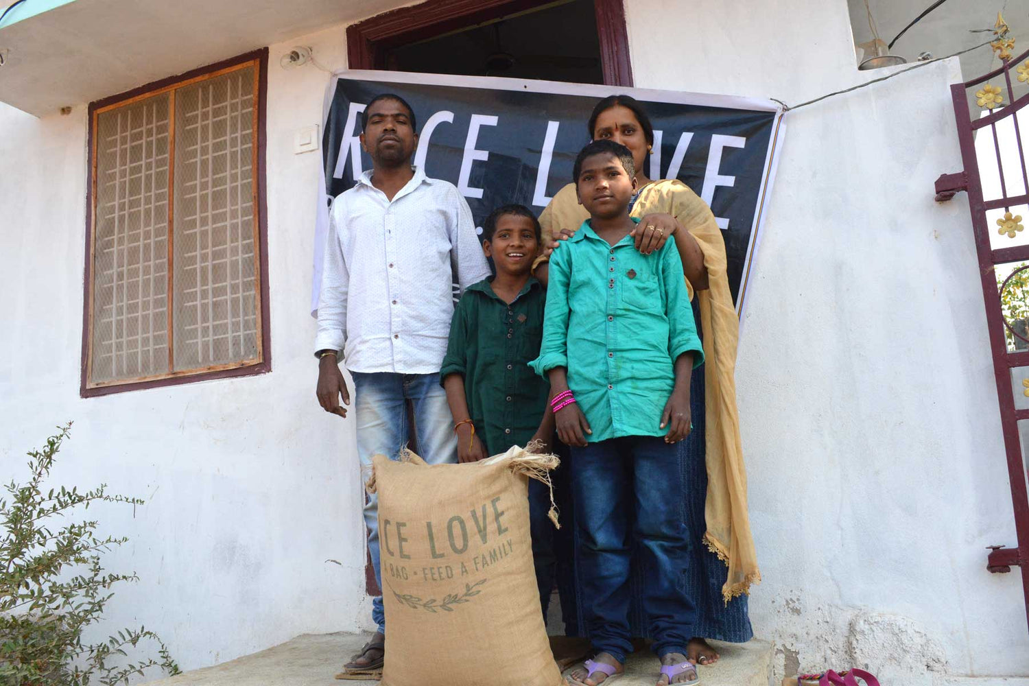 Chakrapani Gaddam Family #670 - Rice Love