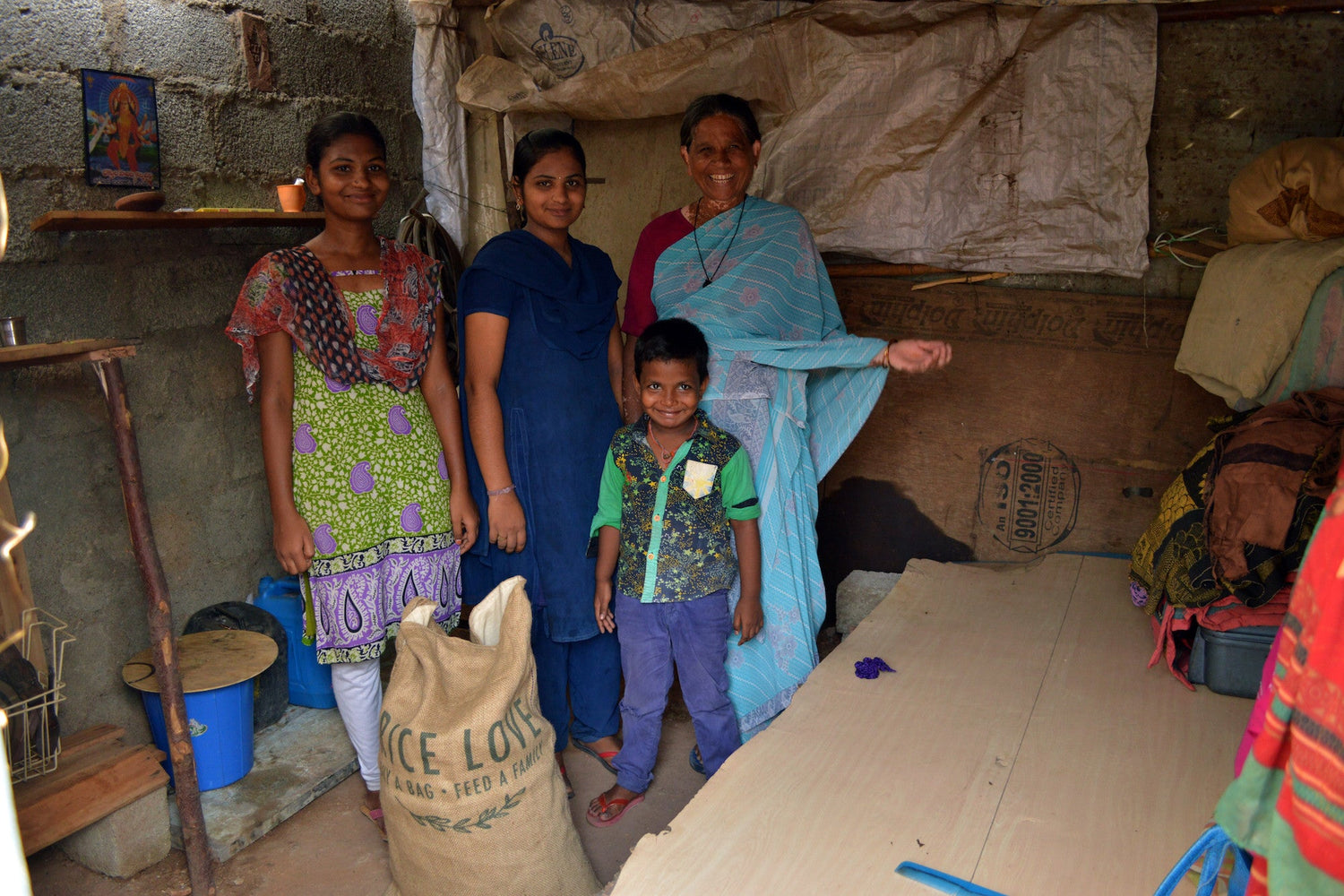 Chand Bai Banovath Family #00197 - Rice Love