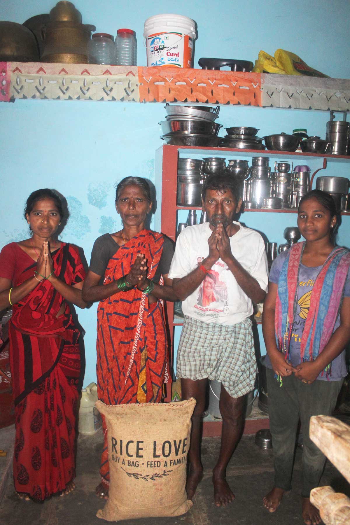Chandraiah Aare Family #2033 - Rice Love