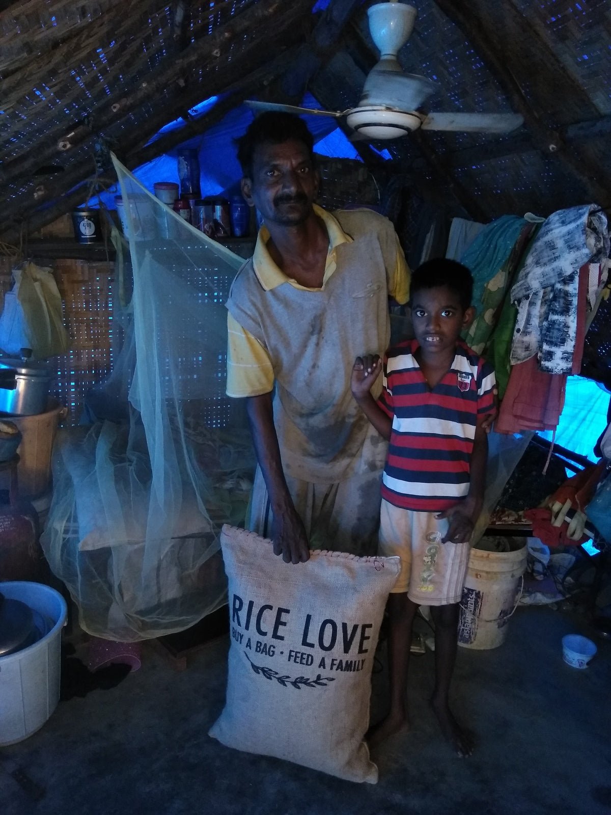 Chandraiah Kodhada Family #1294 - Rice Love