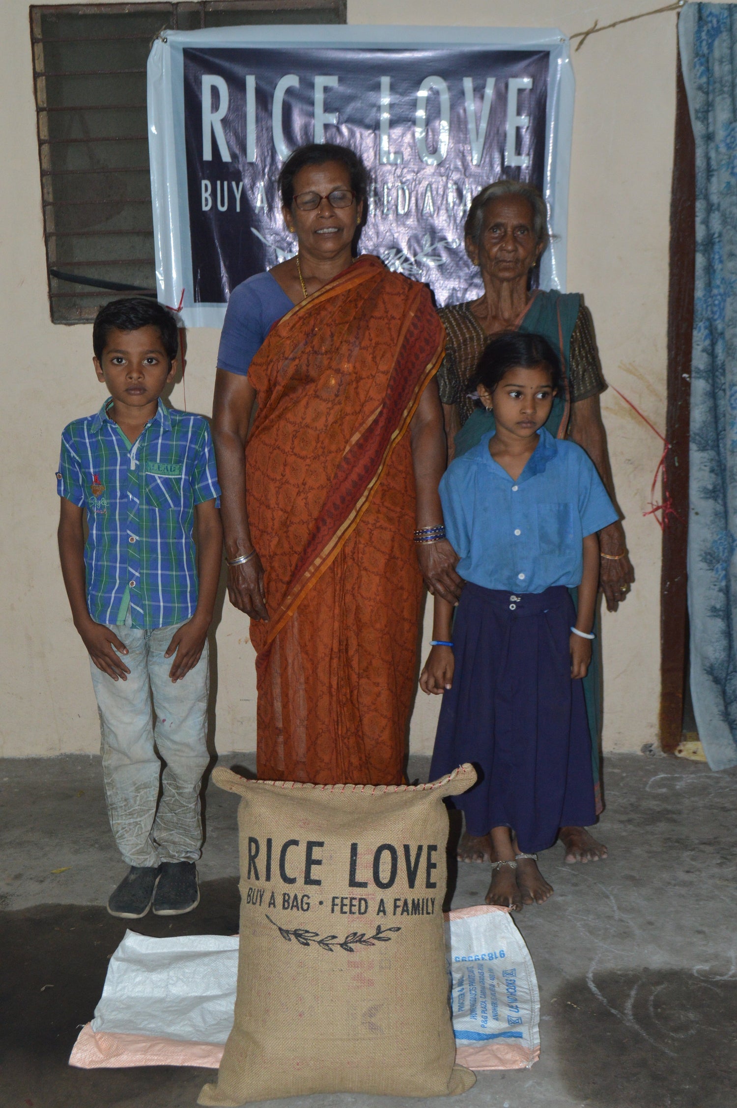 Chellayamma Injarapu Family #1884 - Rice Love