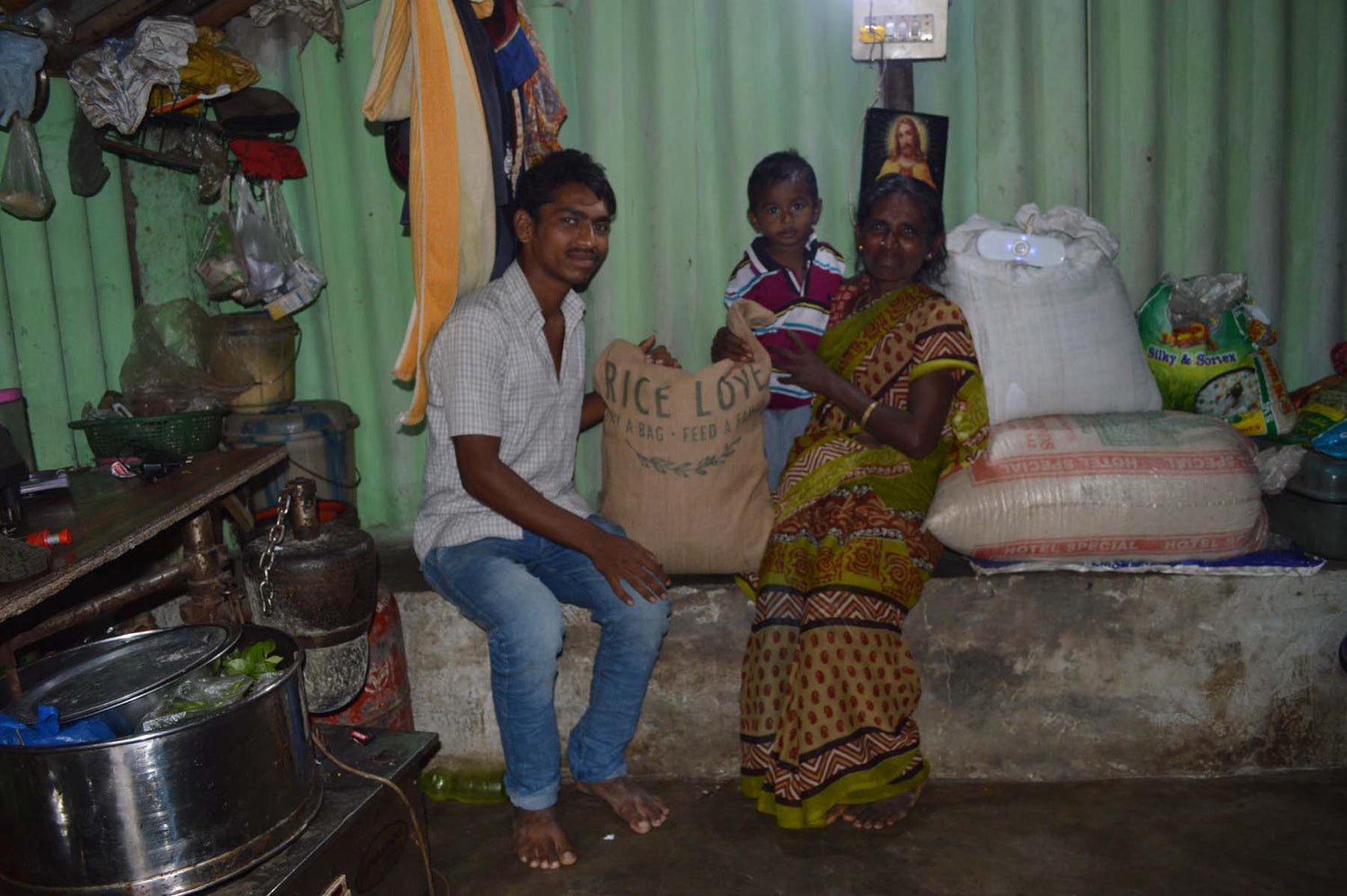 Chinna Rajeshwari Family #498 - Rice Love