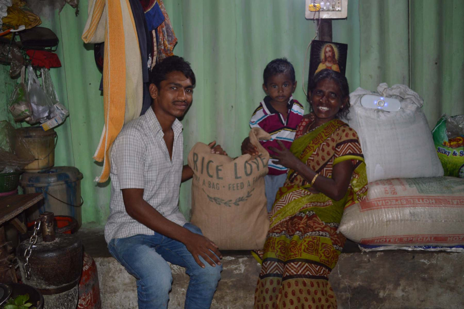 Chinna Rajeswari Family #289 - Rice Love