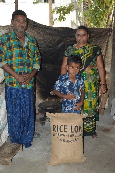 Chinnayya Vangalapudi Family #1827 - Rice Love