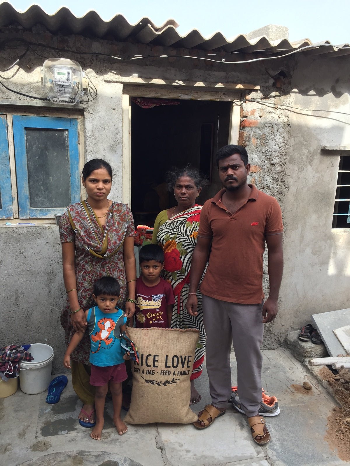 Chintala Narsamma Family #1185 - Rice Love