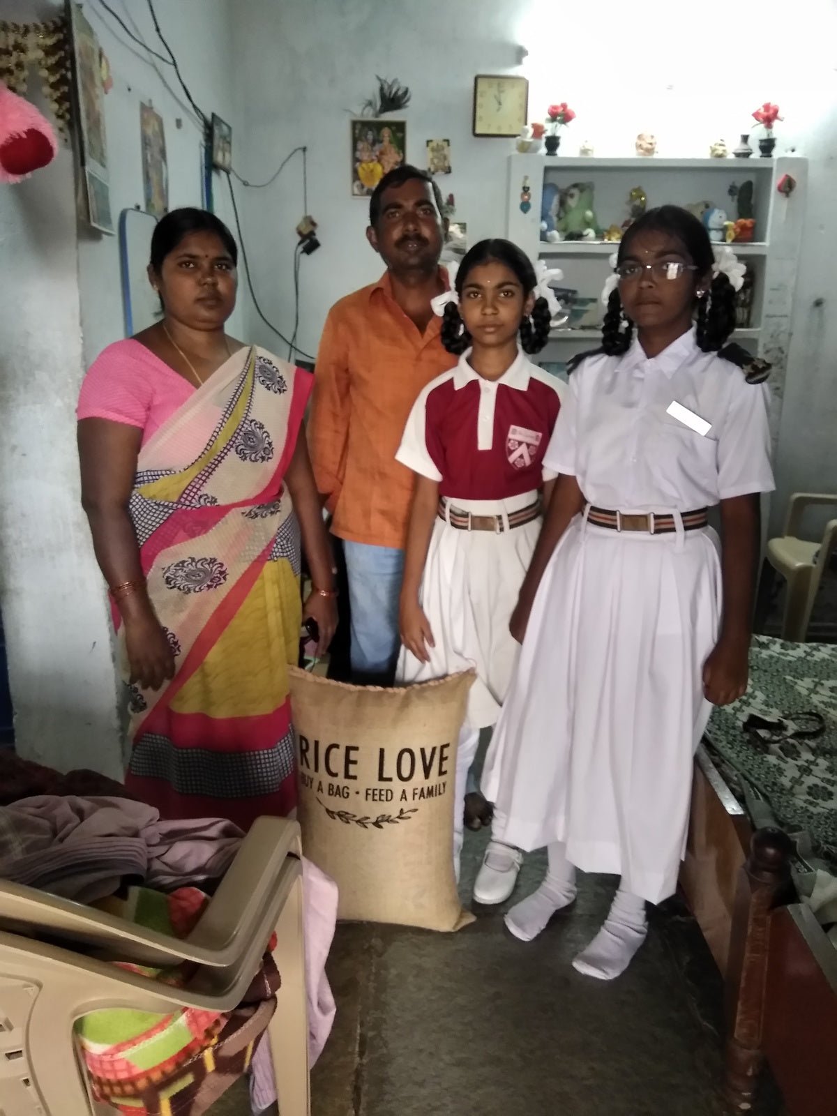 Chintha Srinivas Family #1125 - Rice Love