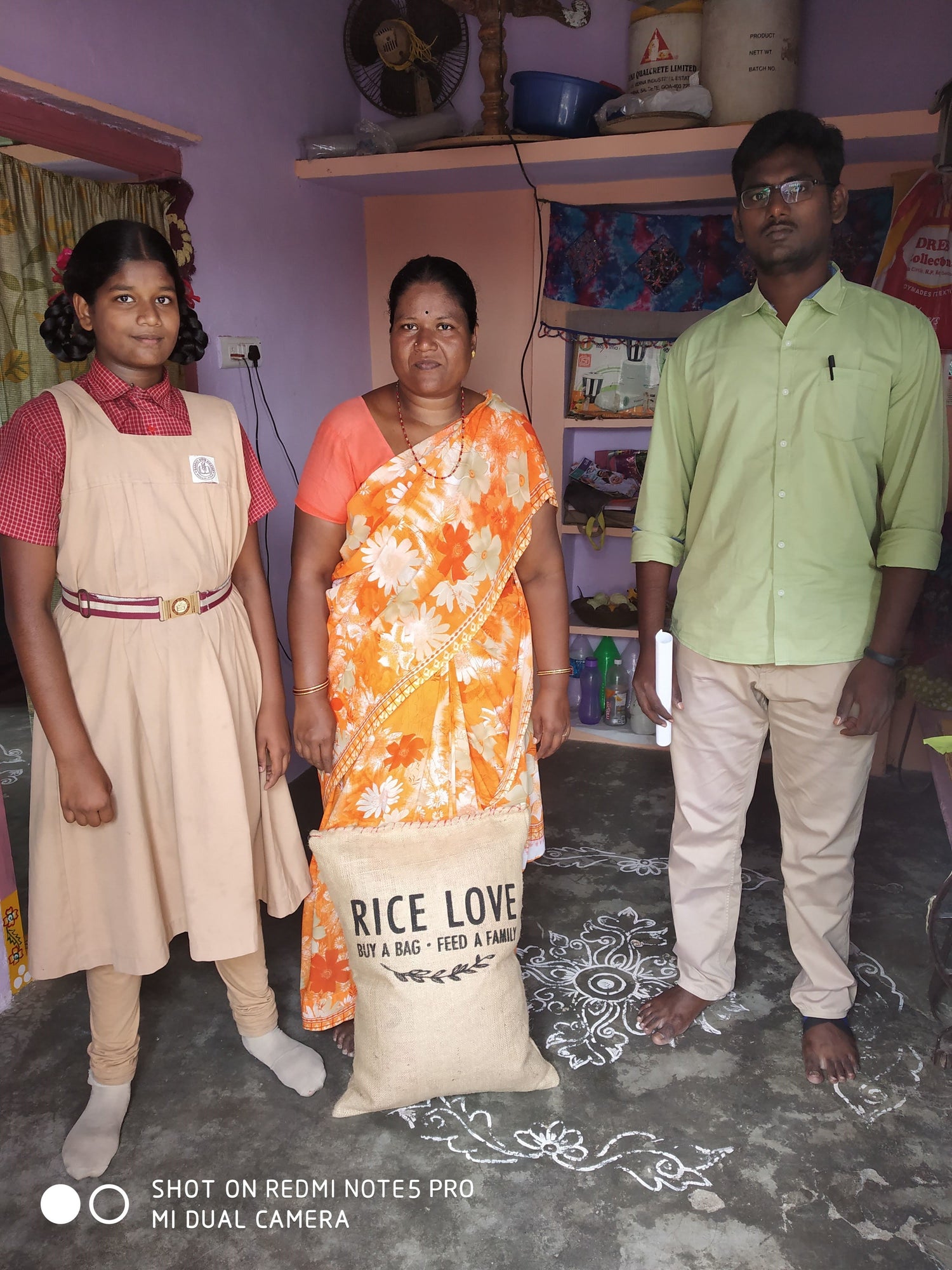 Chinthapatla Padma Family #920 - Rice Love