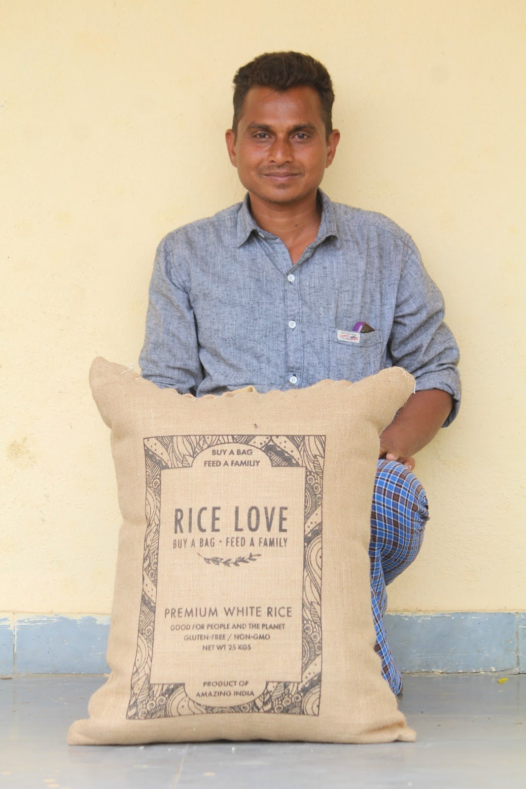 Damodar Aadepu Family #2682 - Rice Love