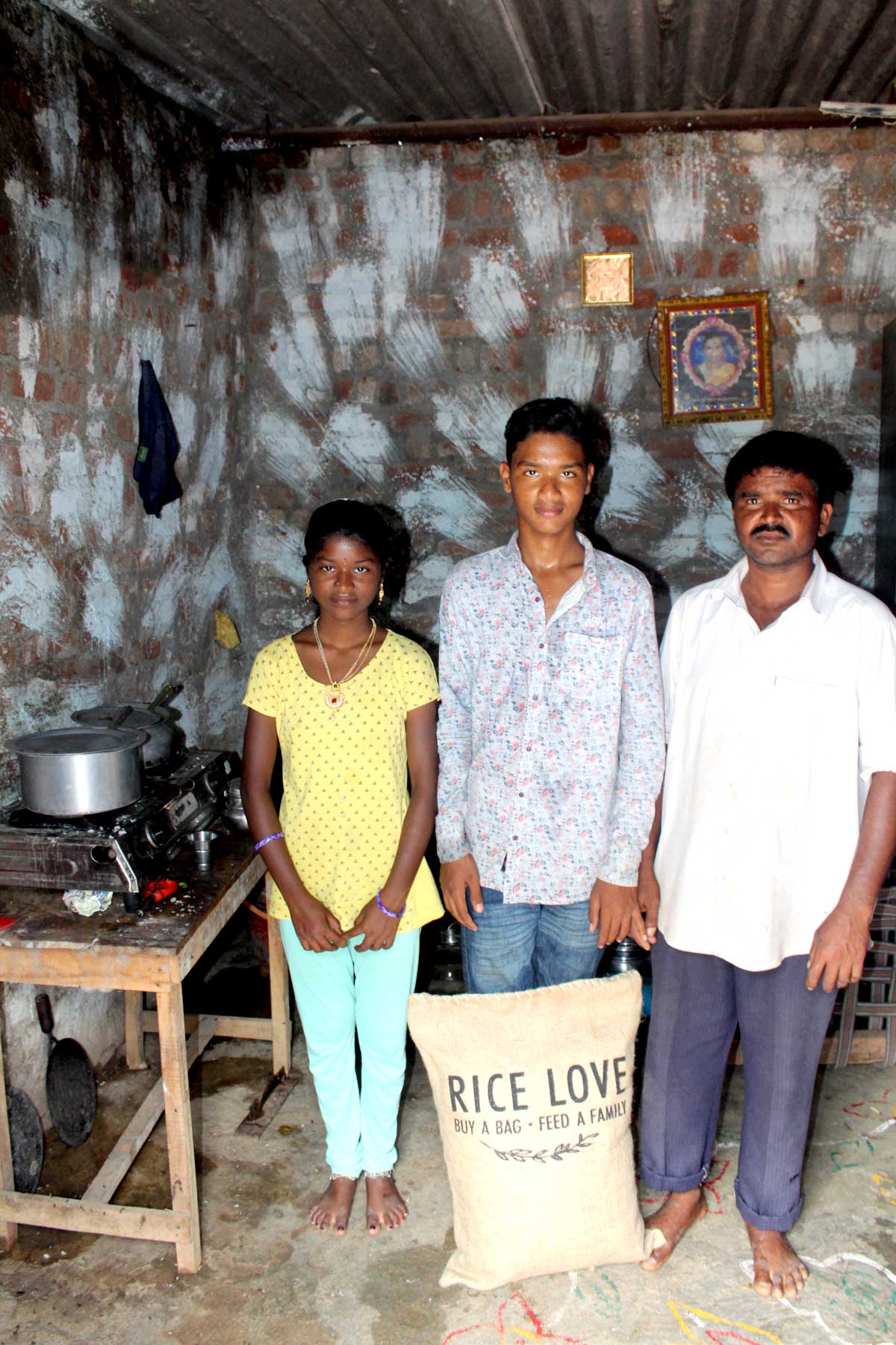 Danula Raju Family #1002 - Rice Love