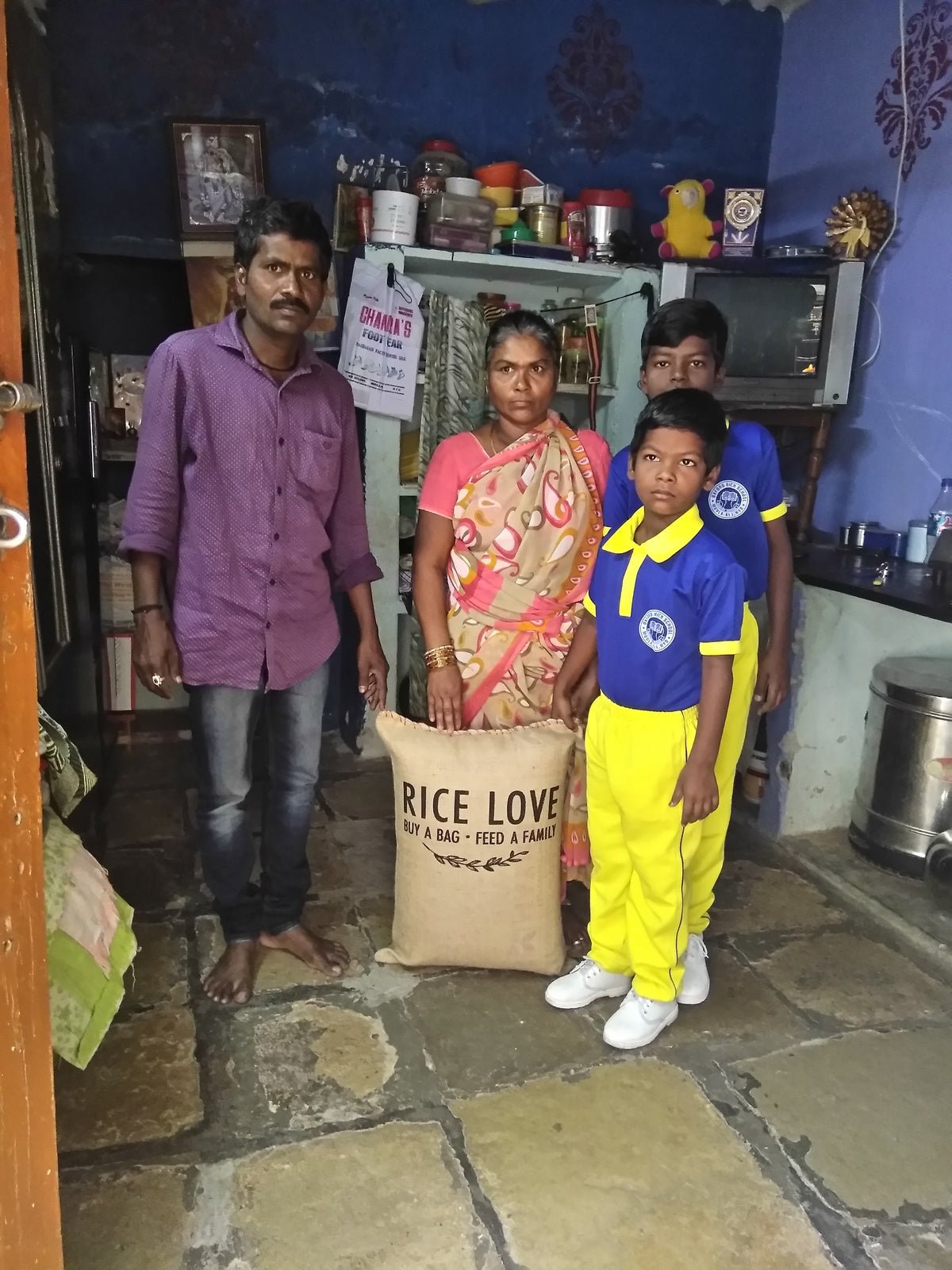Dasaram Narsimha Family #1108 - Rice Love