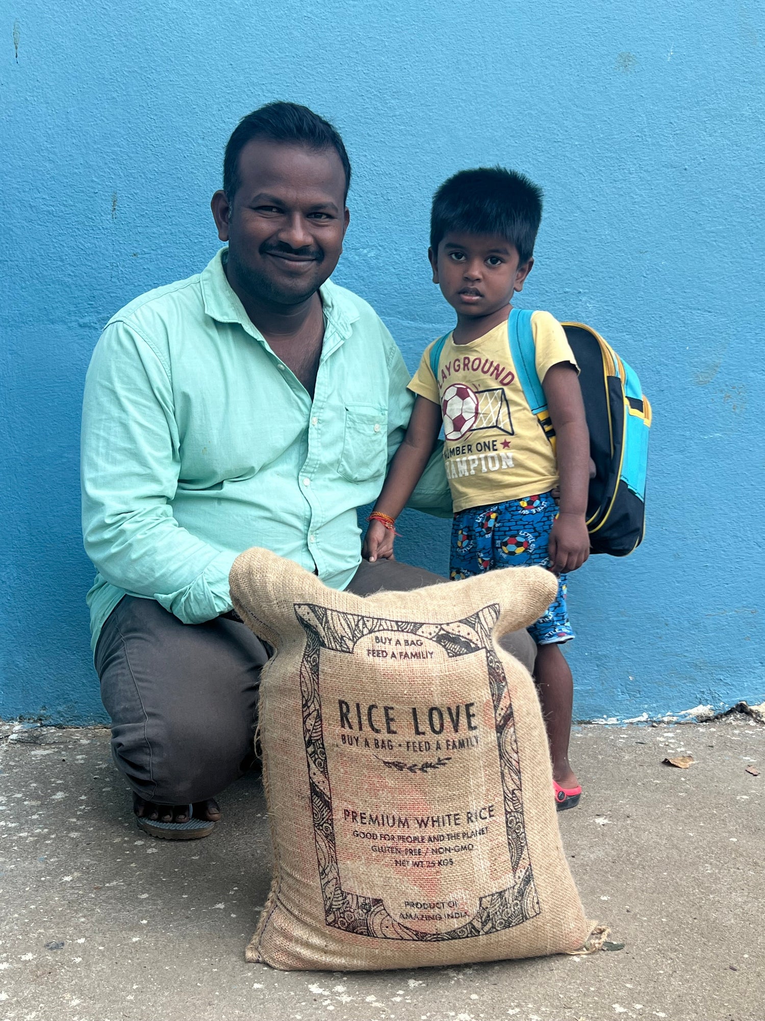 Devender Alla Family #3360 - Rice Love