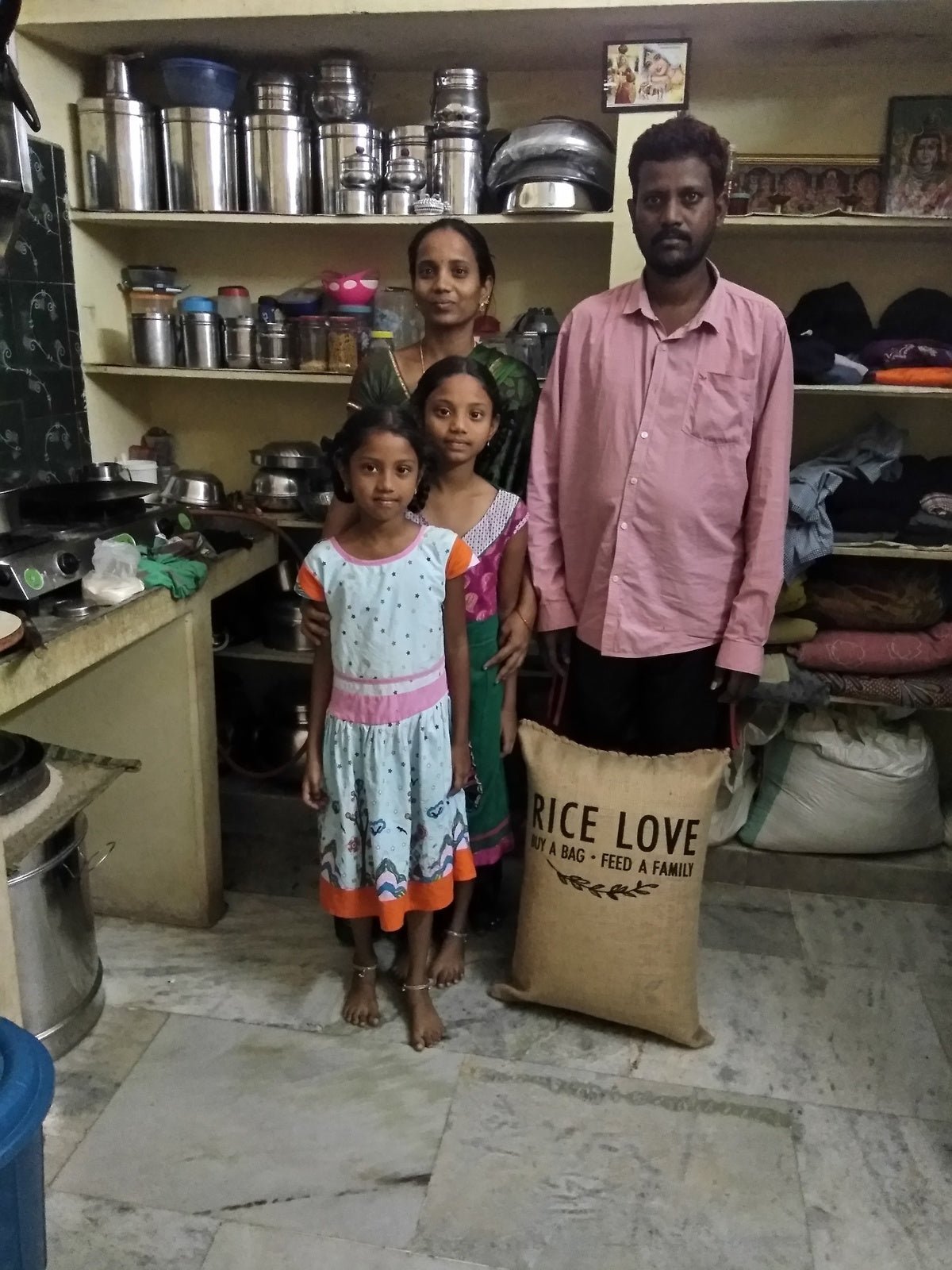 Dhabbata Yellaiah Family  #1104 - Rice Love