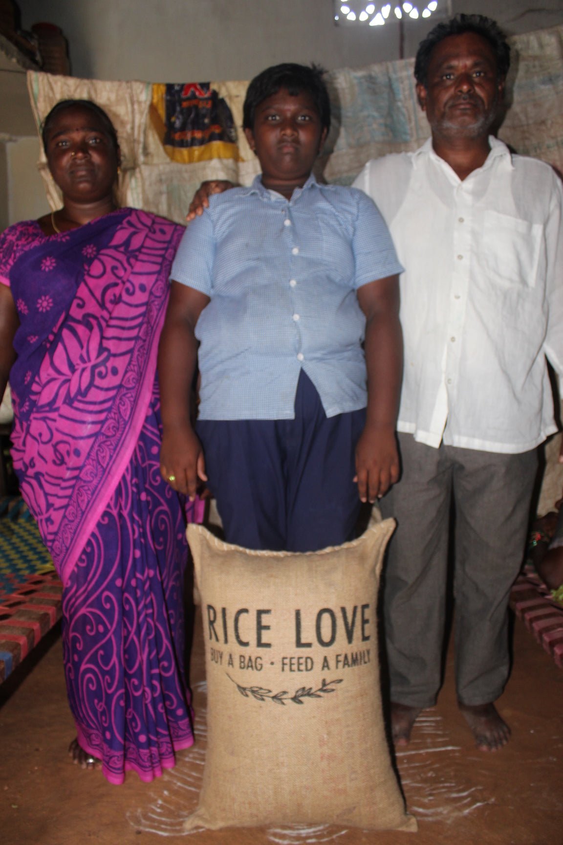 Dharmula Mondaiah Family #1403 - Rice Love