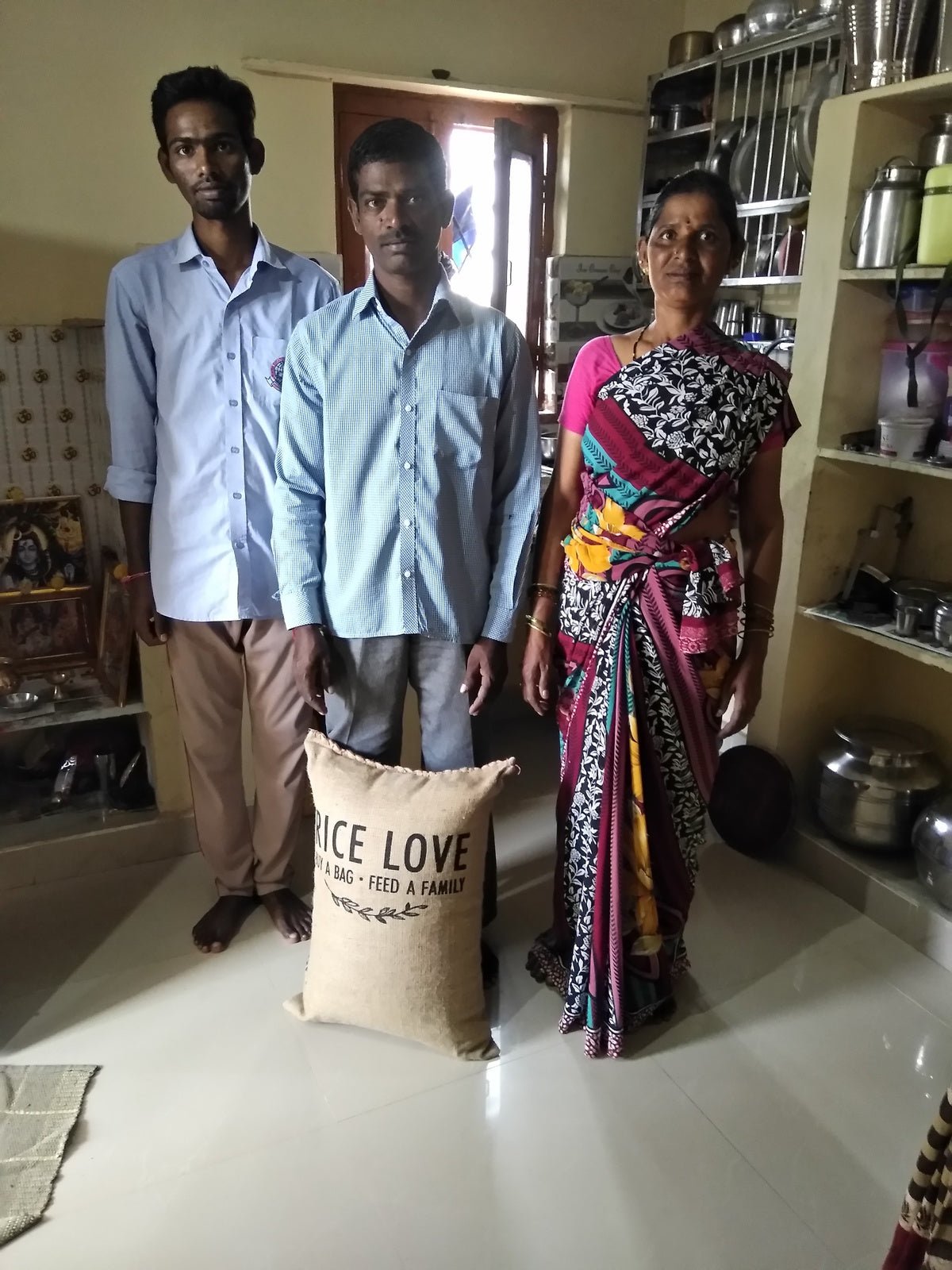 Dhasharath Kavali Family #1502 - Rice Love