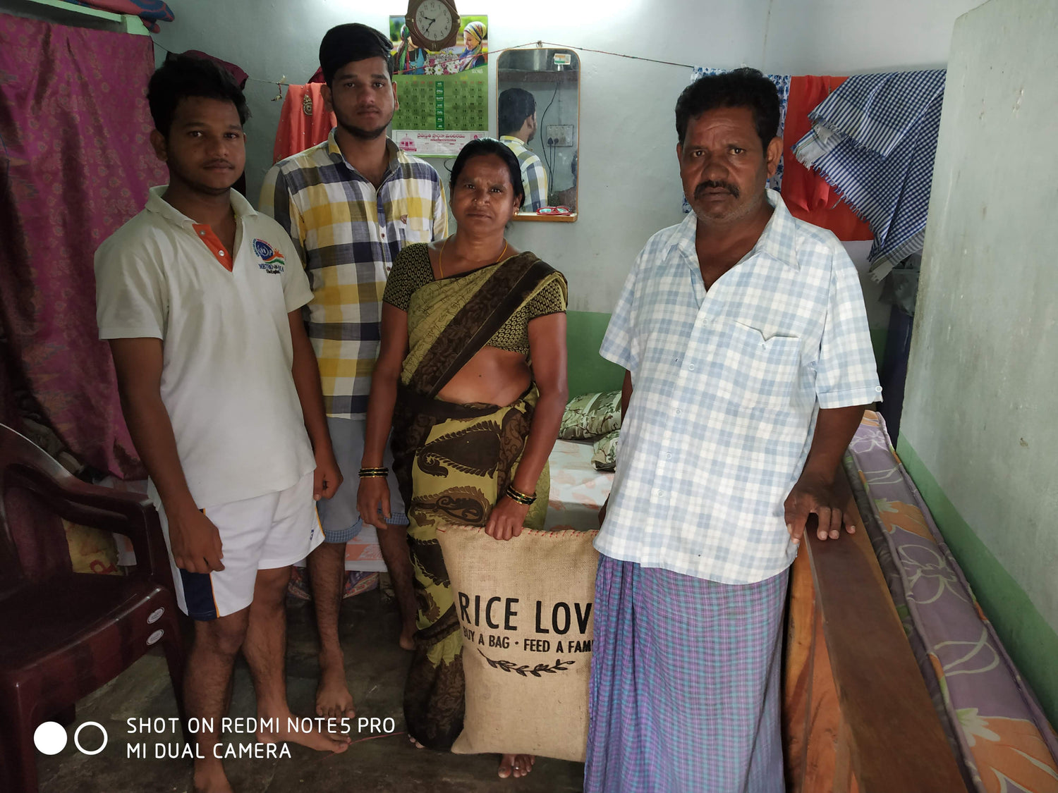 Duddela Mallesh Family #905 - Rice Love
