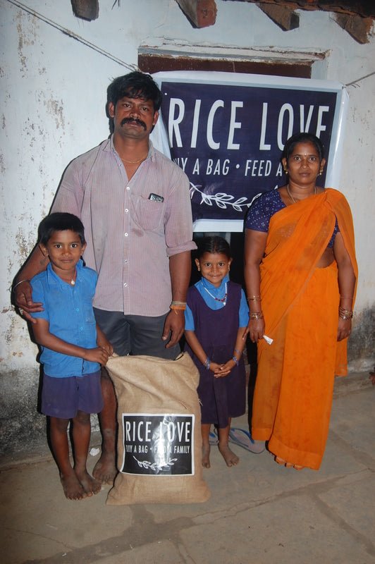 Durga Prasad Anaparthi Family #1775 - Rice Love