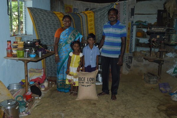 Eggoju Nagendrachary Family #1387 - Rice Love