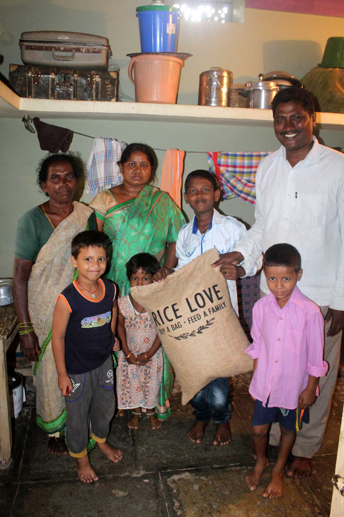 Erra Nagaraju Family #1003 - Rice Love