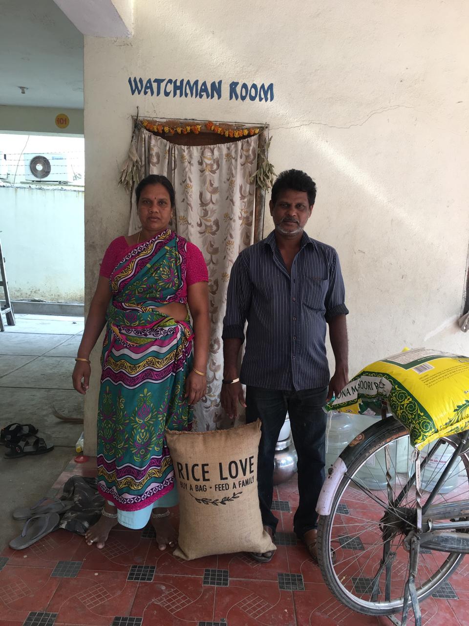 Erukonda Satyanarayana Family #1555 - Rice Love