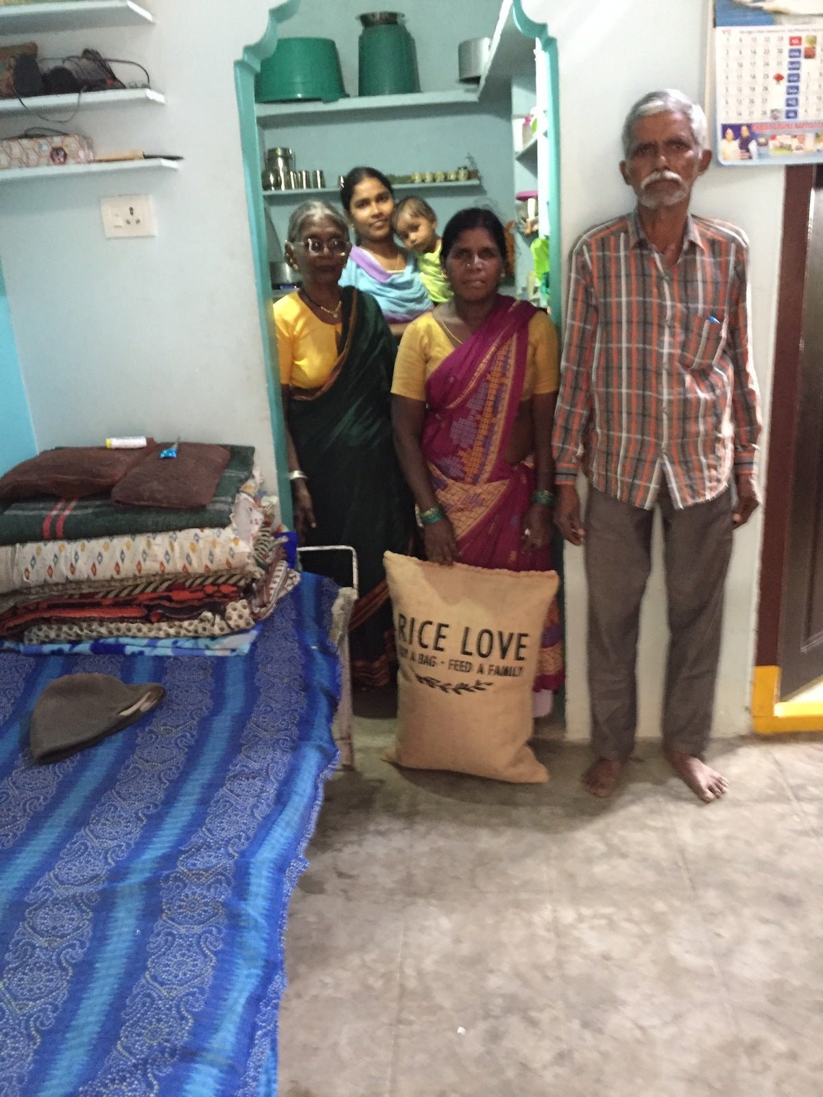 Gadaraju Ramulu Family #1183 - Rice Love