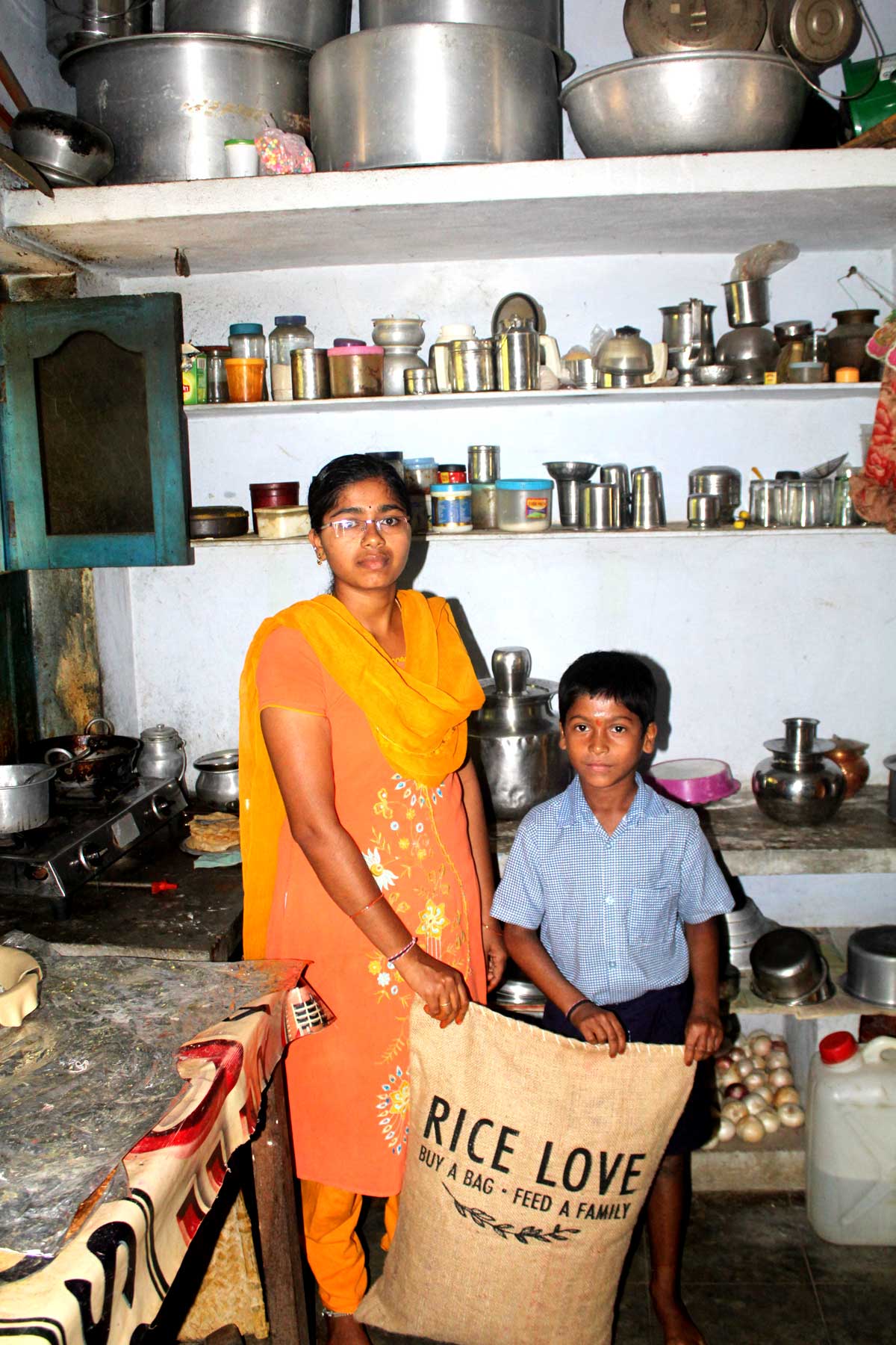 Gajula Bhargavi Family #1024 - Rice Love