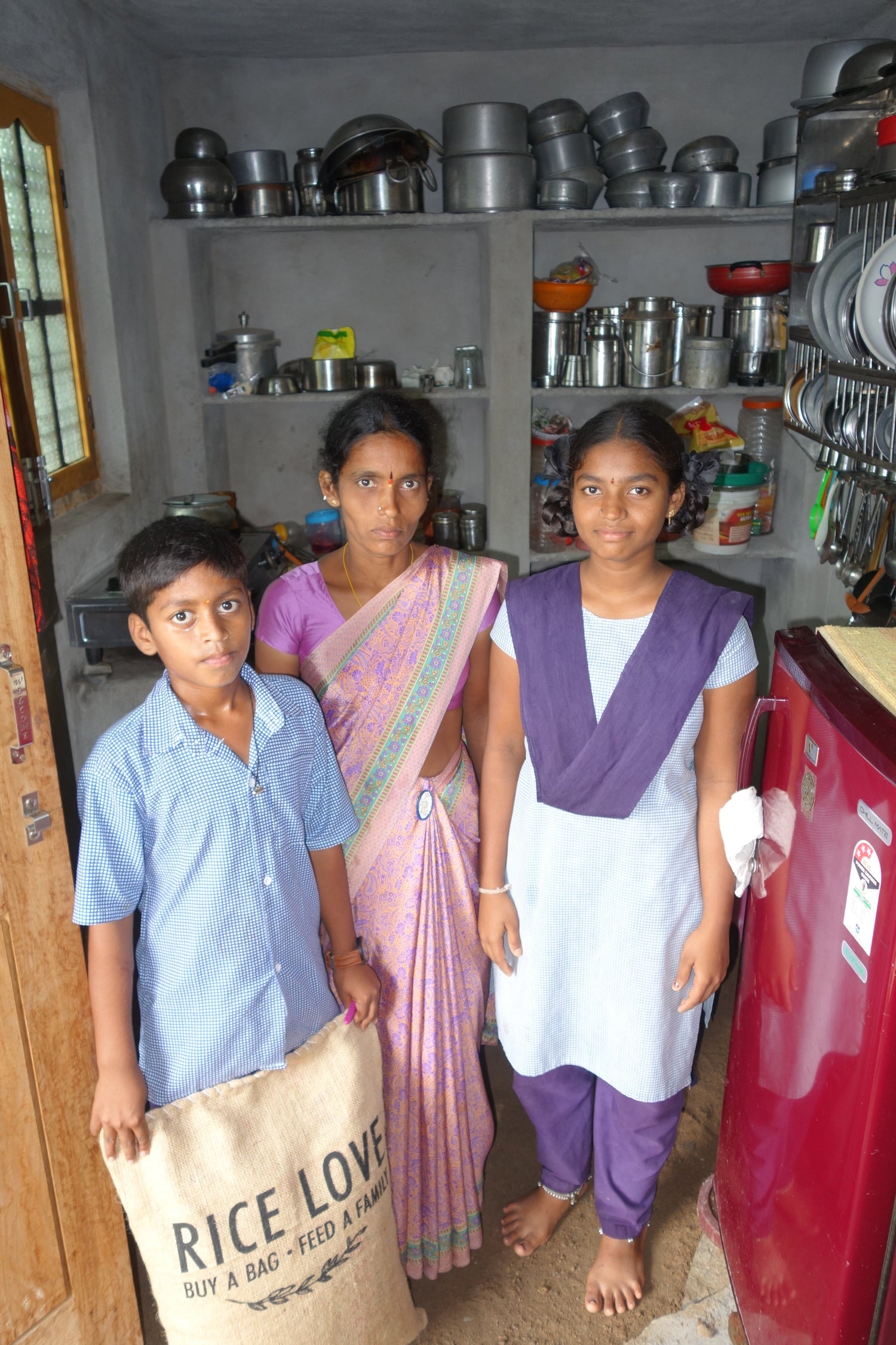 Gajula Madhuri Family #1037 - Rice Love