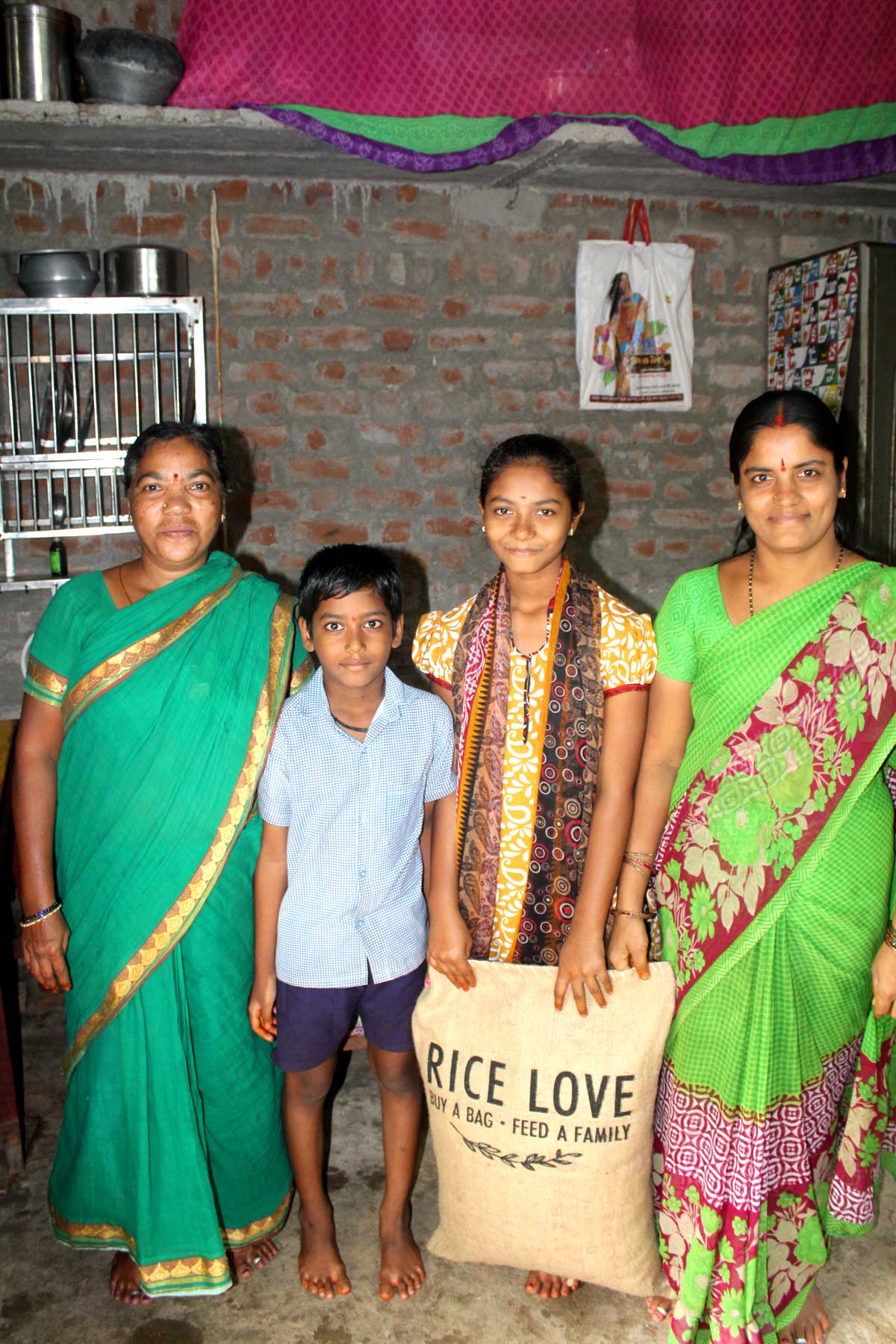 Gajula Manemma Family #997 - Rice Love