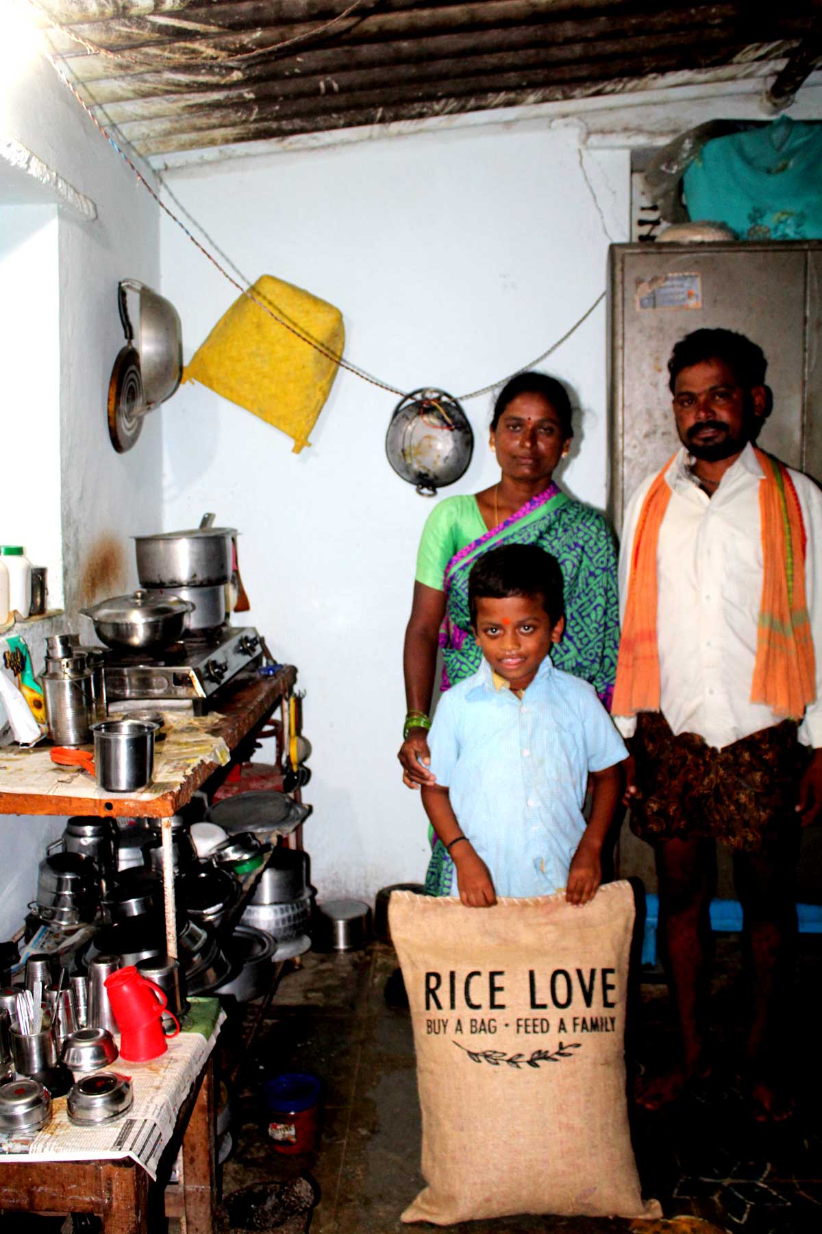 Gajula Naresh Family #998 - Rice Love