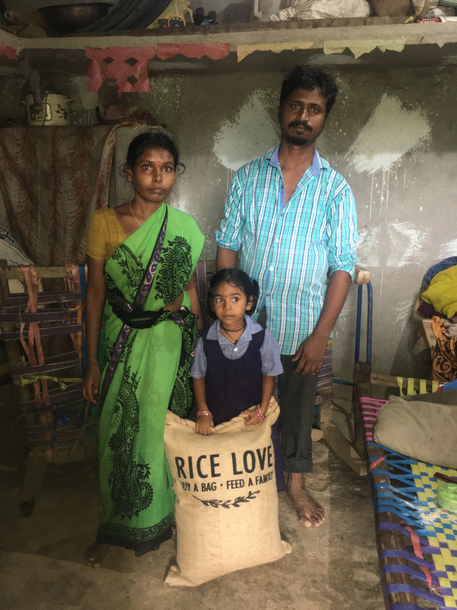 Gajula Yadagiri Family #1063 - Rice Love