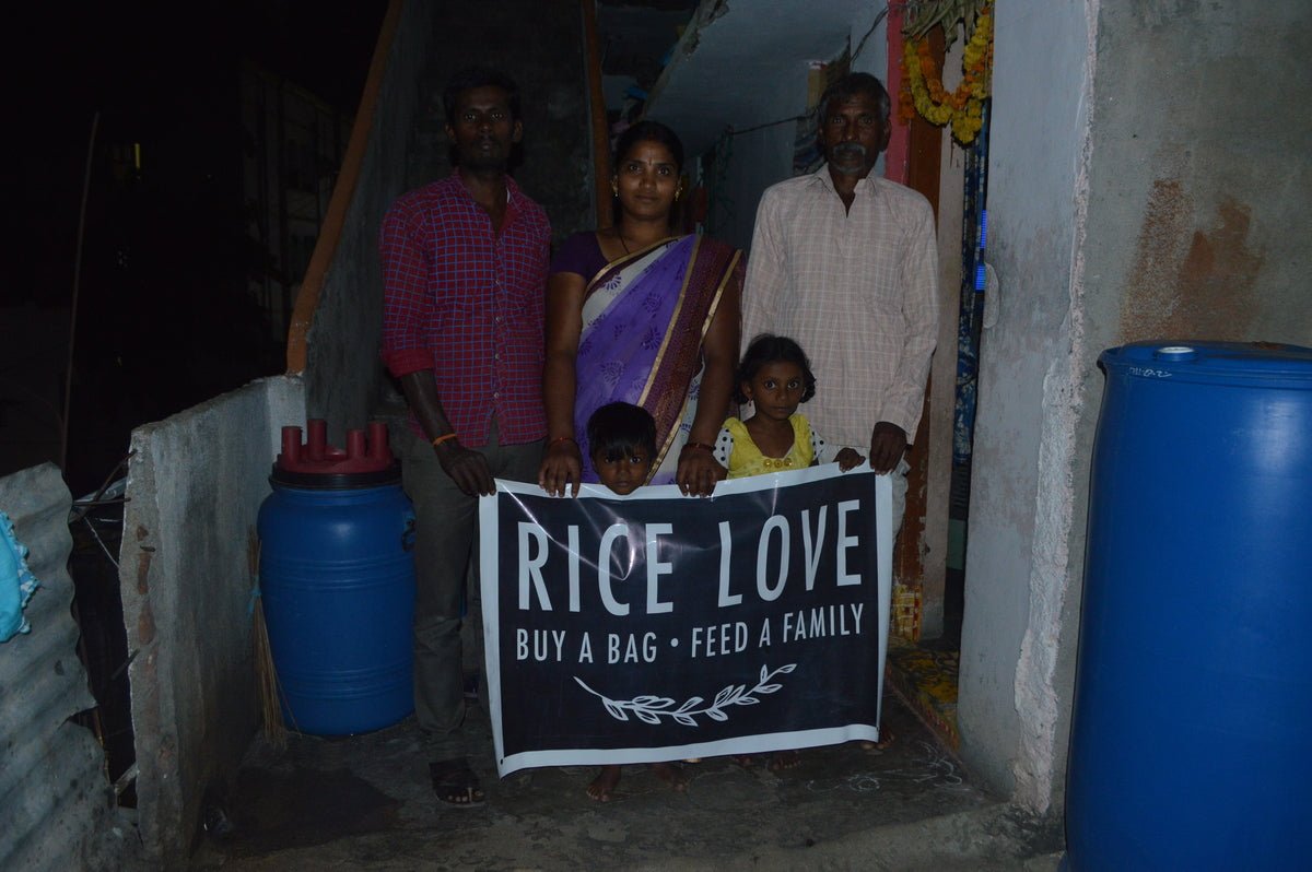 Gampala Durgaiah Family #1529 - Rice Love