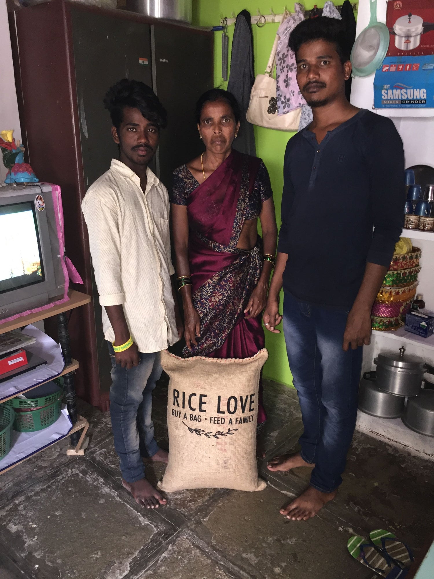 Gandamala Ailamma Family #892 - Rice Love