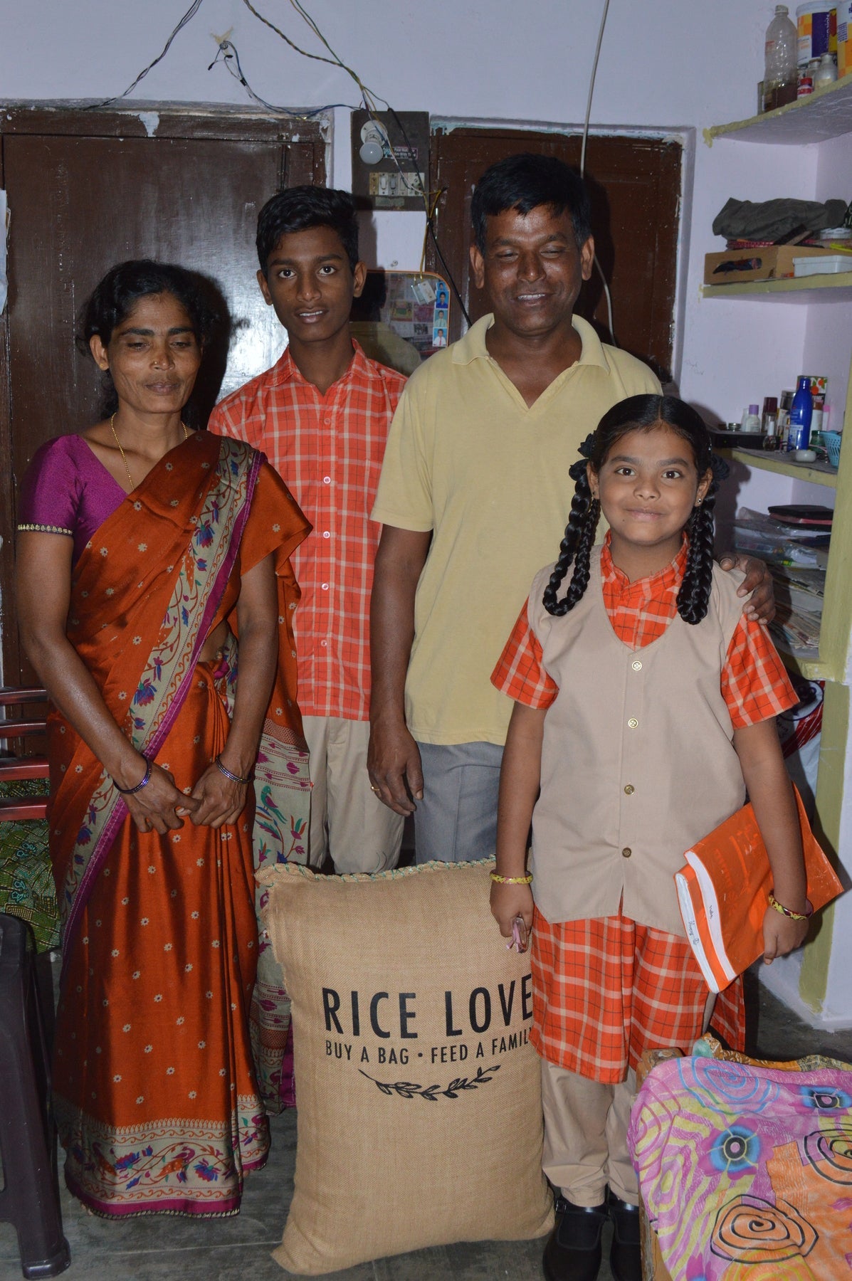 Gandi Anjaneyulu Family #866 - Rice Love