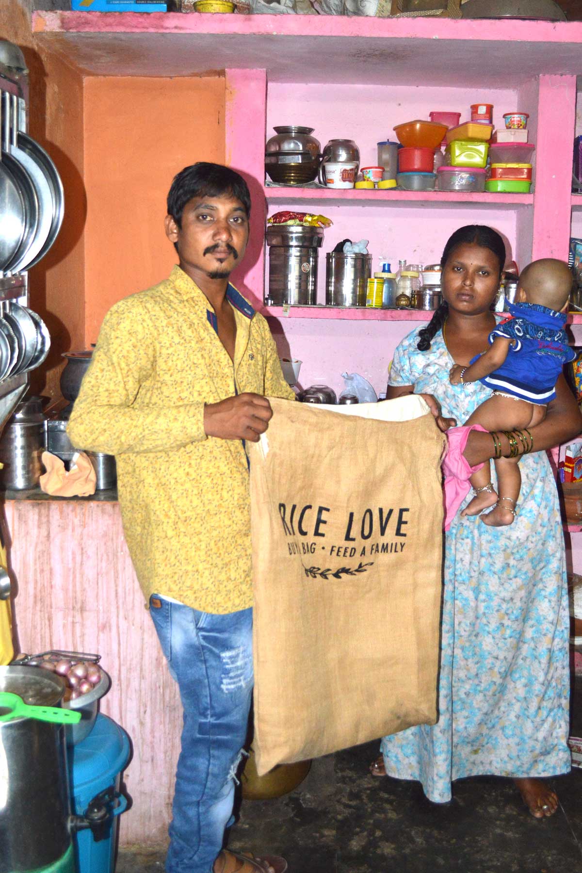 Ganta Koteyadamma Family #742 - Rice Love