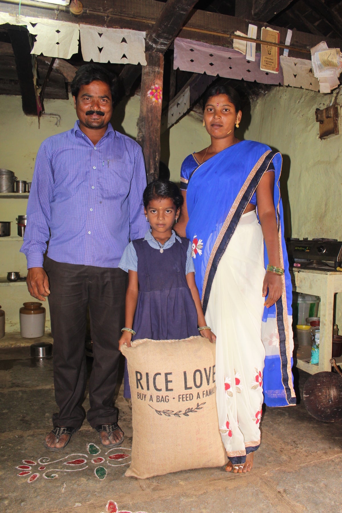 Ganta Raju Family #1368 - Rice Love