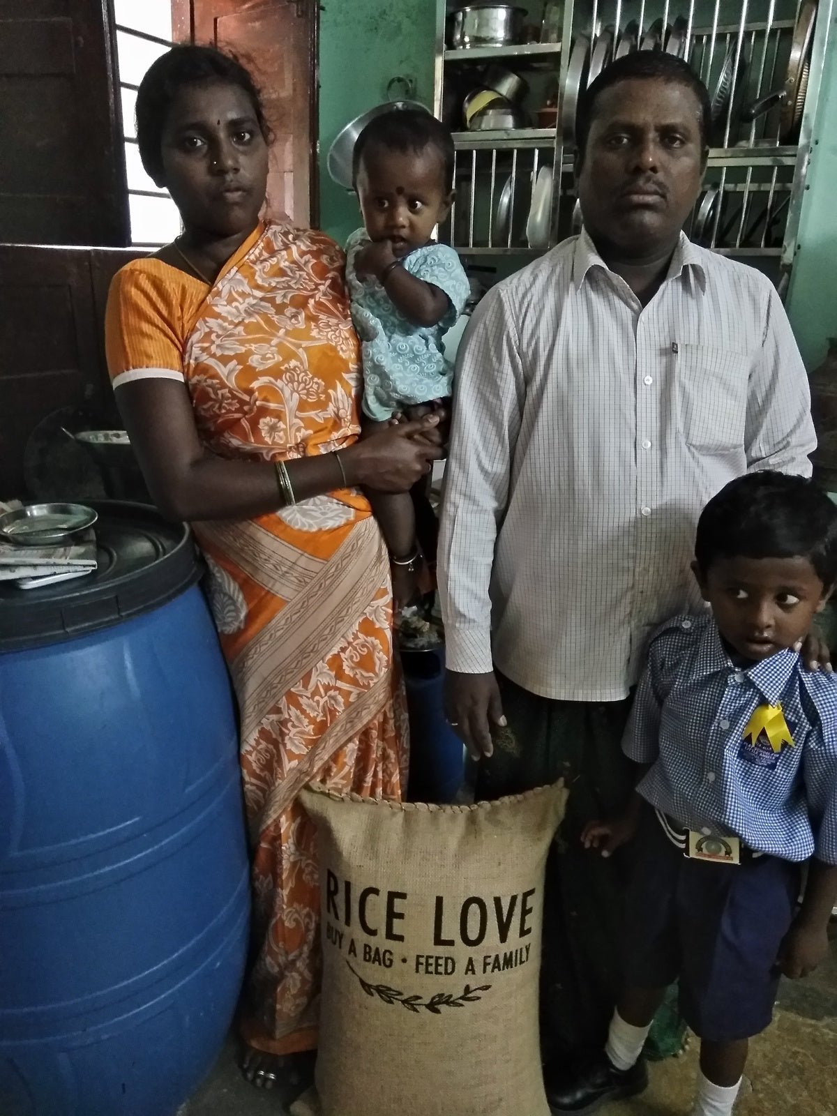 Golkonda Ravi Family #1121 - Rice Love
