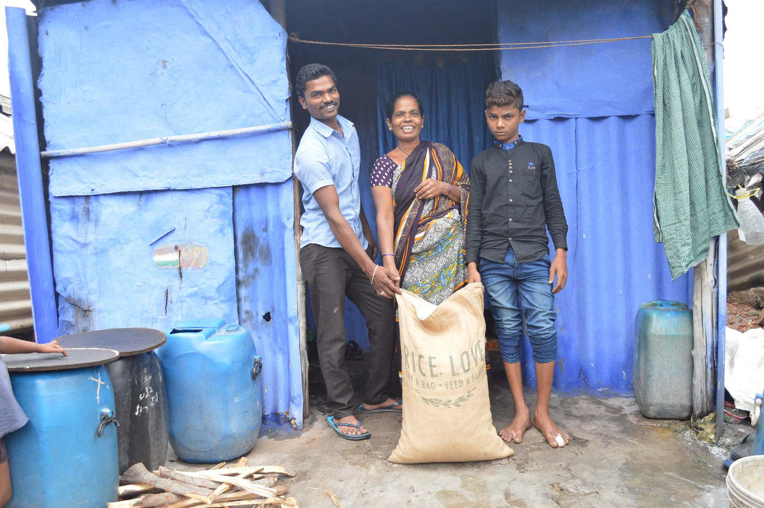 Golla Laxmi Family #596 - Rice Love