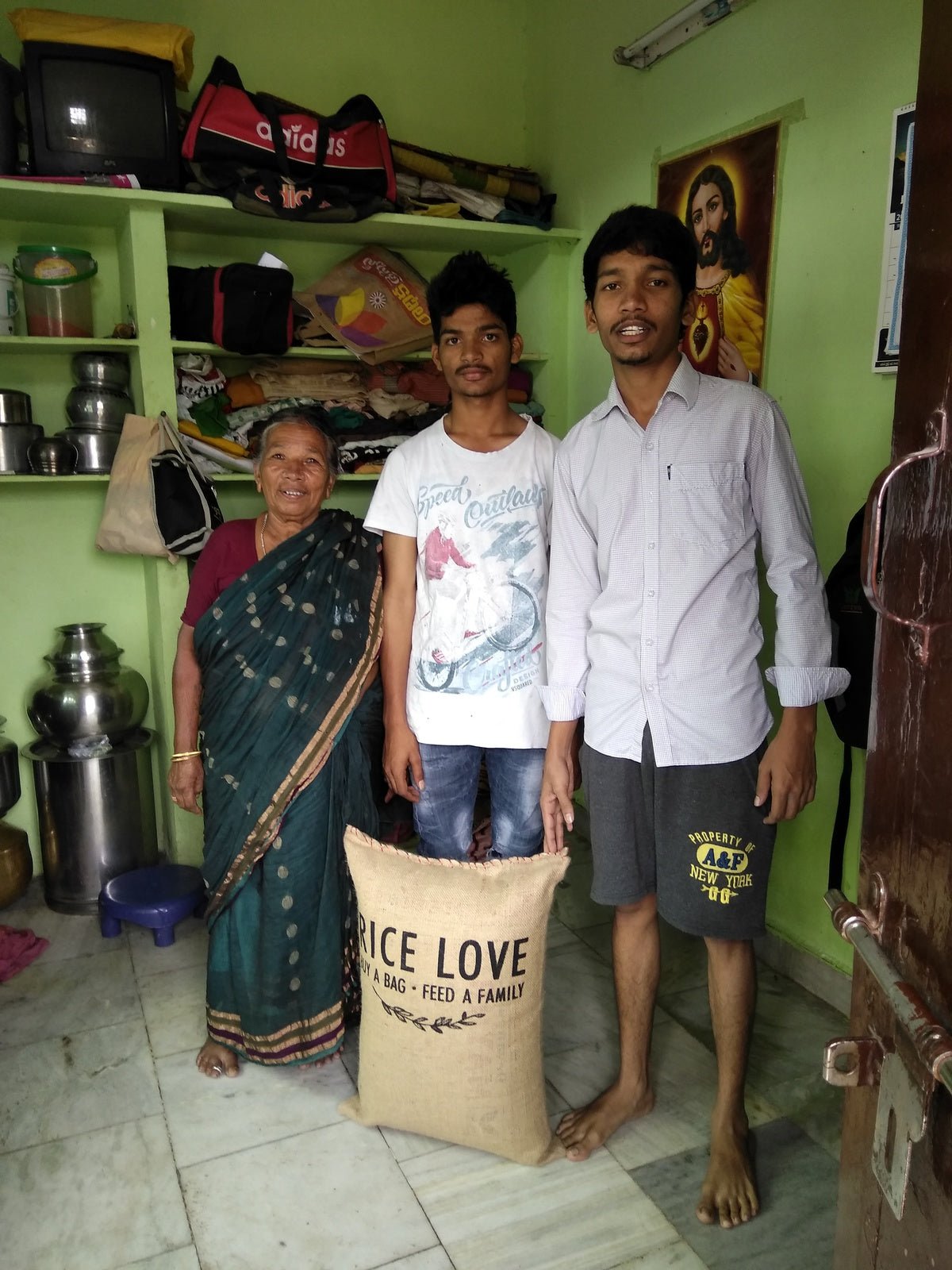 Gollapalli Pentamma Family #1115 - Rice Love