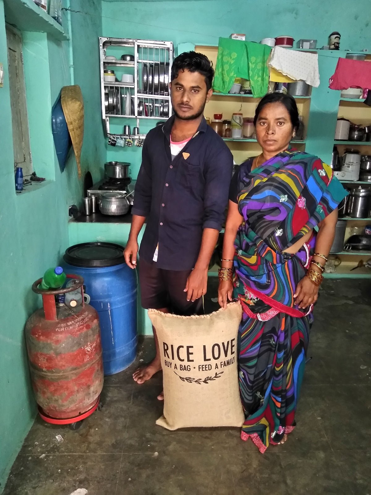 Golluri Krupa Family #1098 - Rice Love