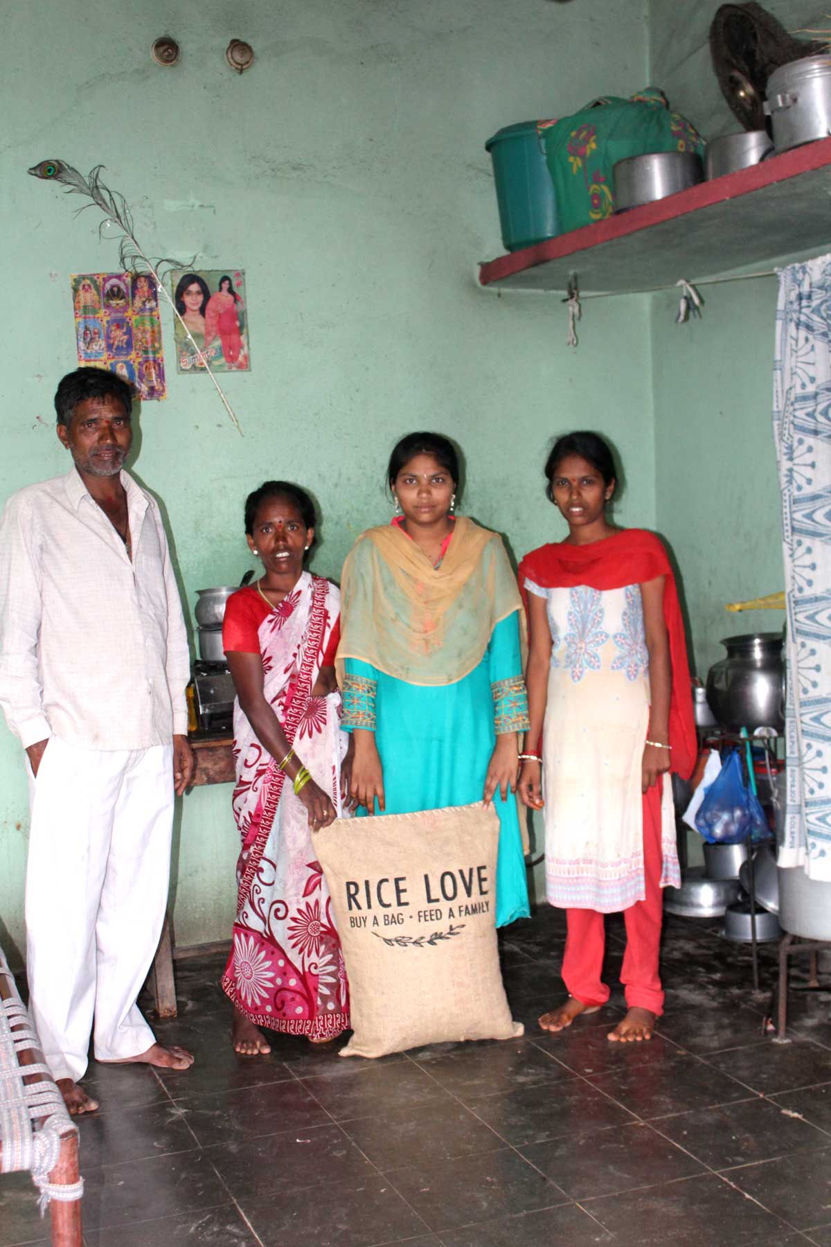 Goparaju Kankaiah Family #1019 - Rice Love