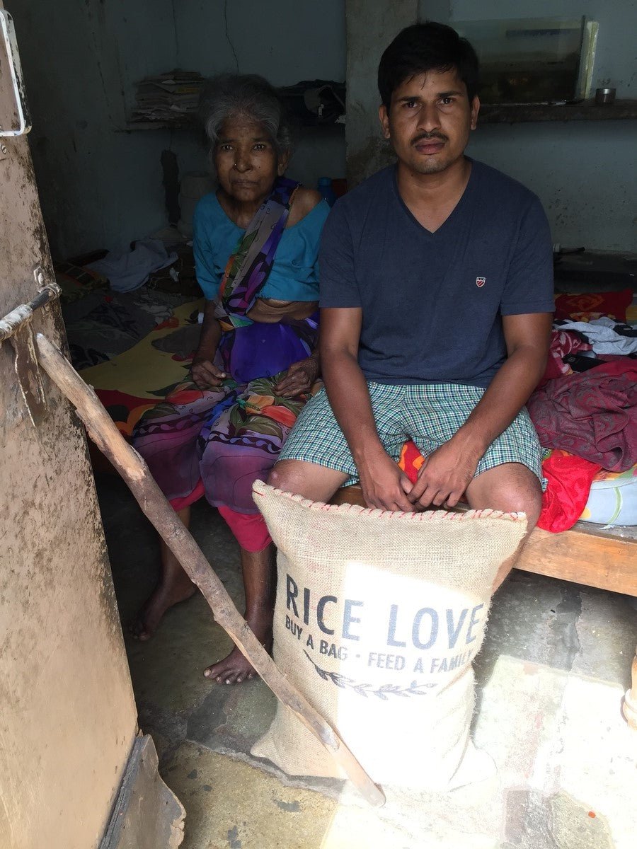 Gorre Bharathamma Family #1194 - Rice Love