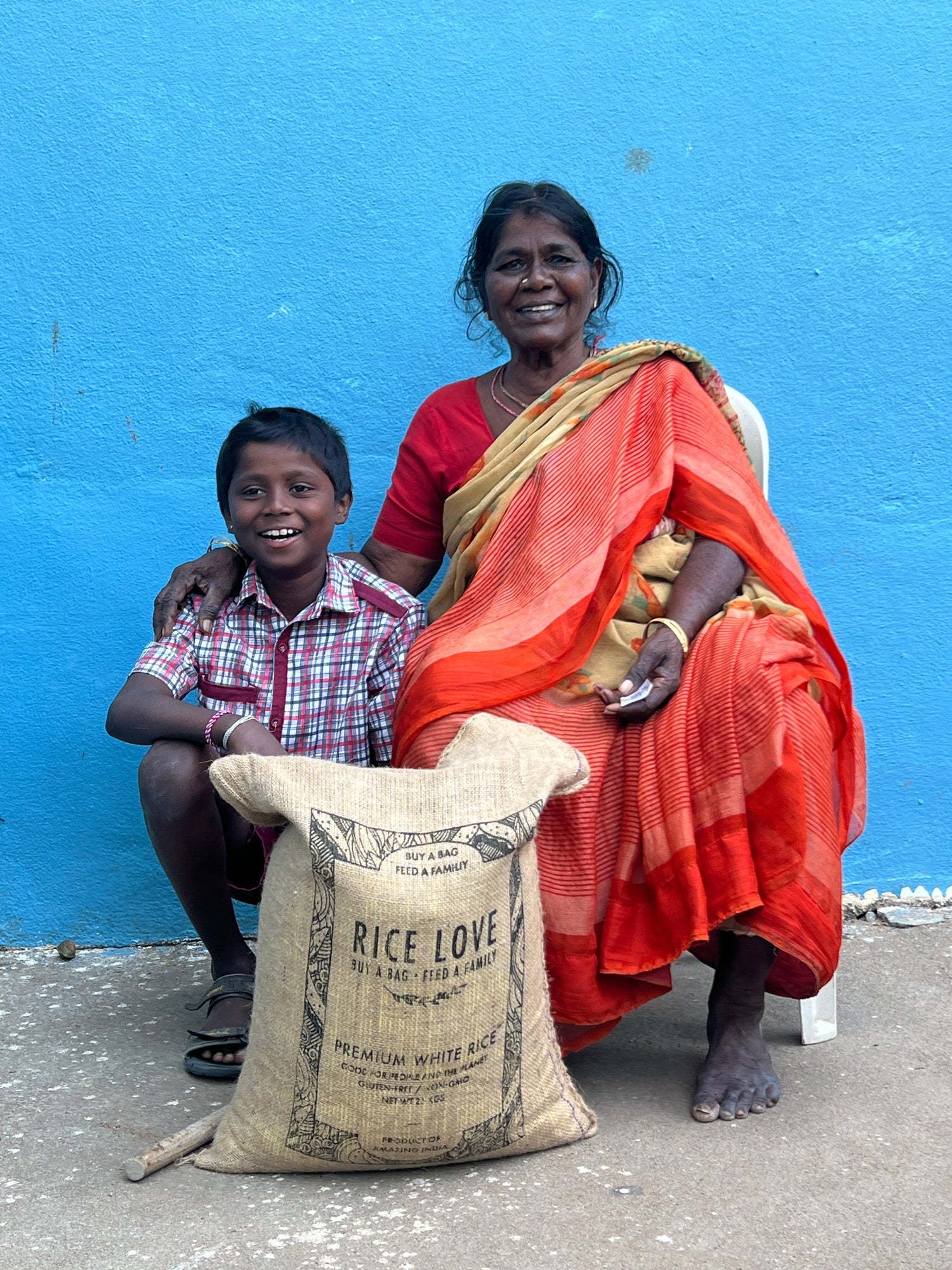 Gunamma Suroju Family #3266 - Rice Love