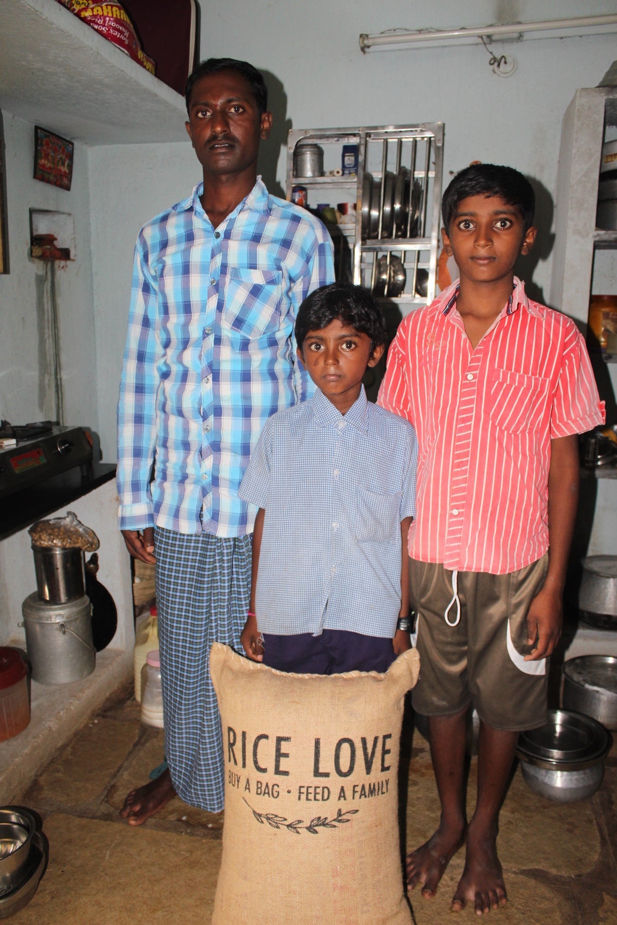 Gundarapu Naresh Family #1371 - Rice Love