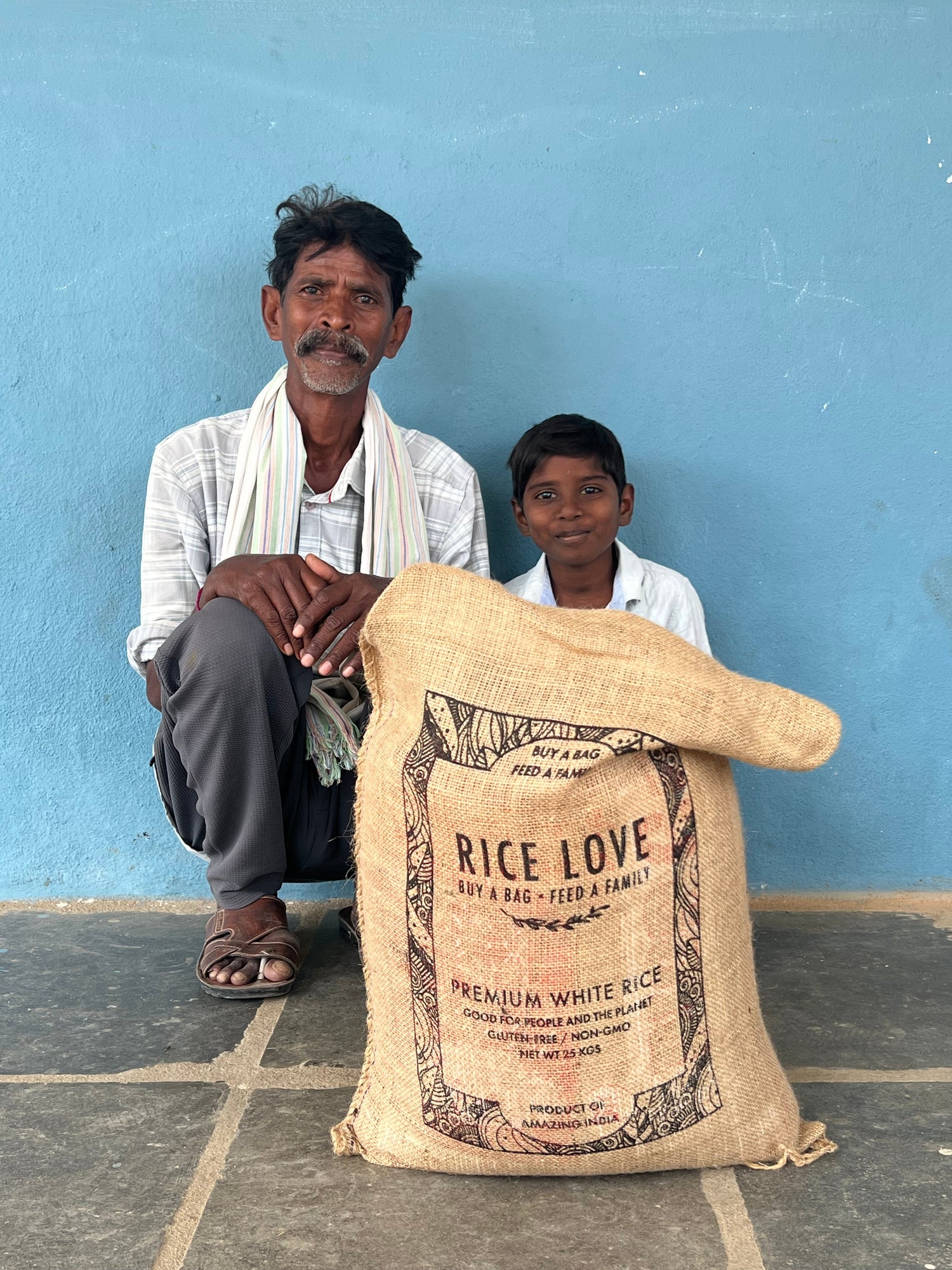 Guruvaiah Neerati Family #3279 - Rice Love