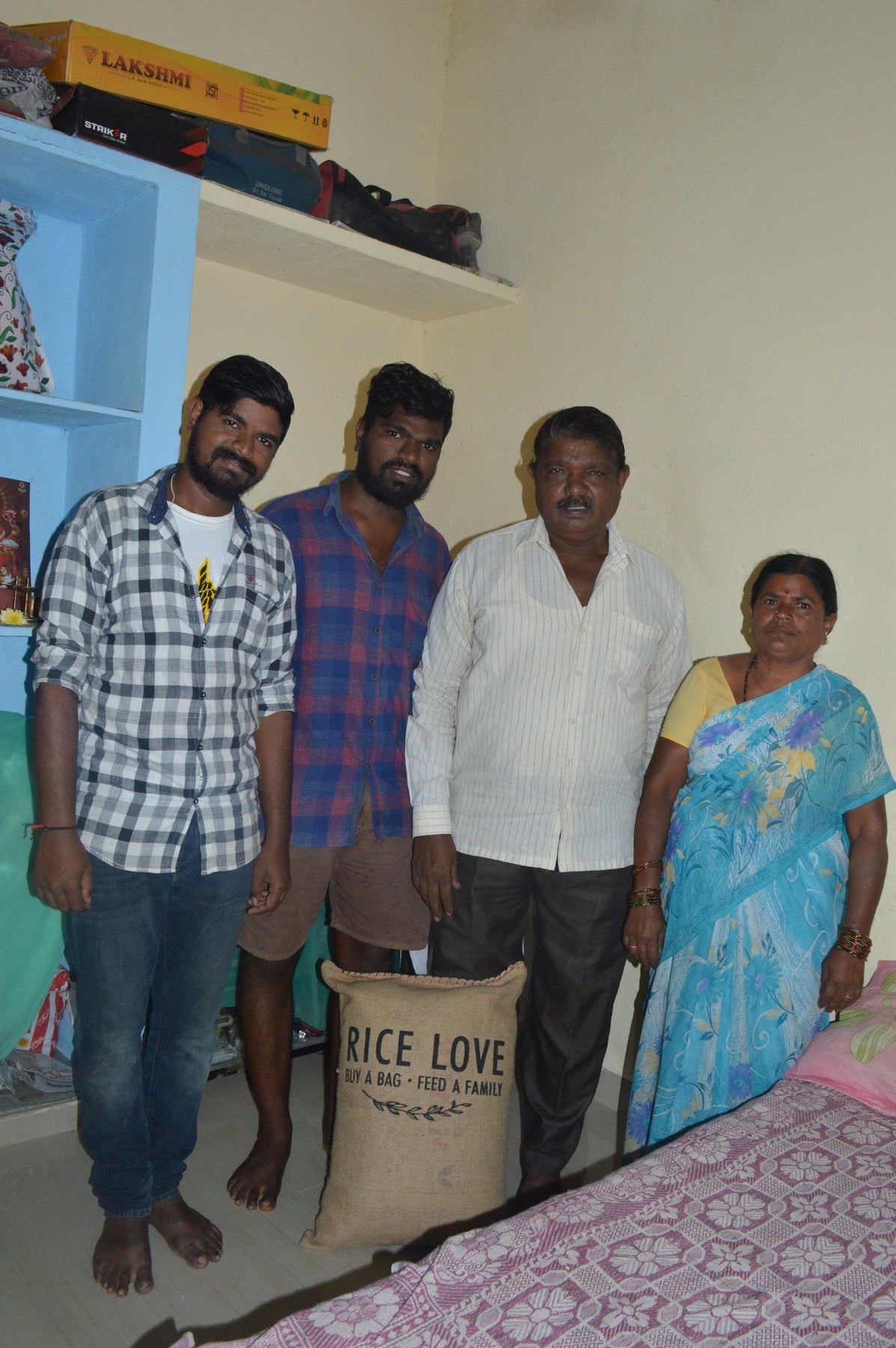 Hanumanthu Athari Family #1474 - Rice Love