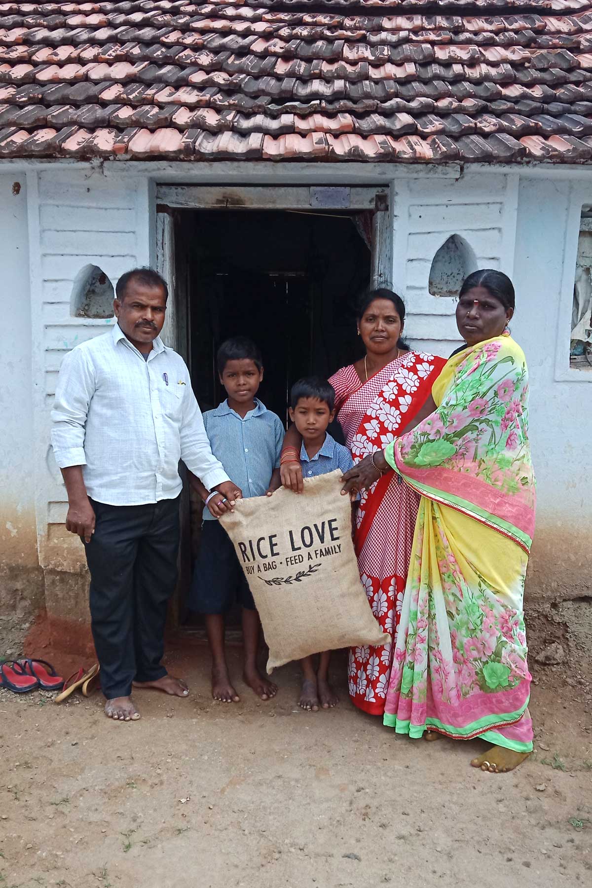 Ilaiah Konkati Family #1224 - Rice Love