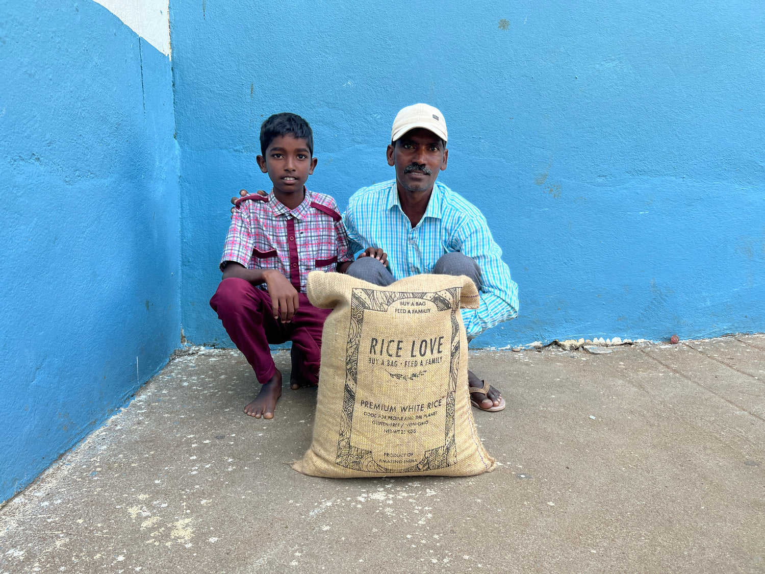 Ilaiah Pothugunti Family #3186 - Rice Love